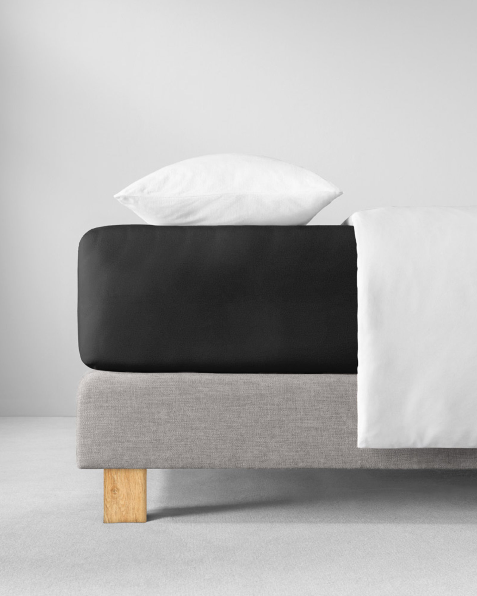 Fitted sheet JERSEY schwarz