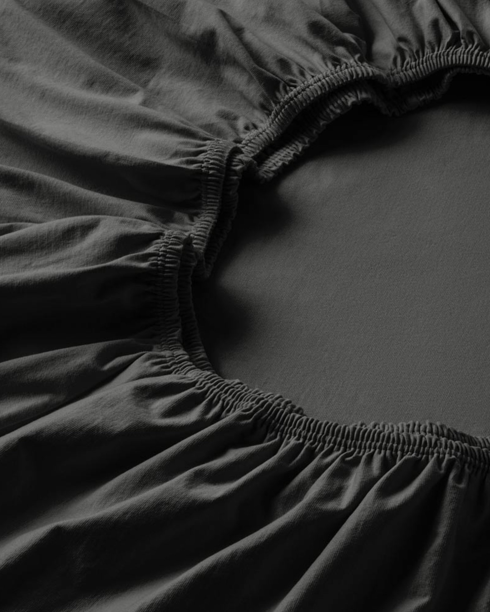 Drap housse JERSEY schiefer