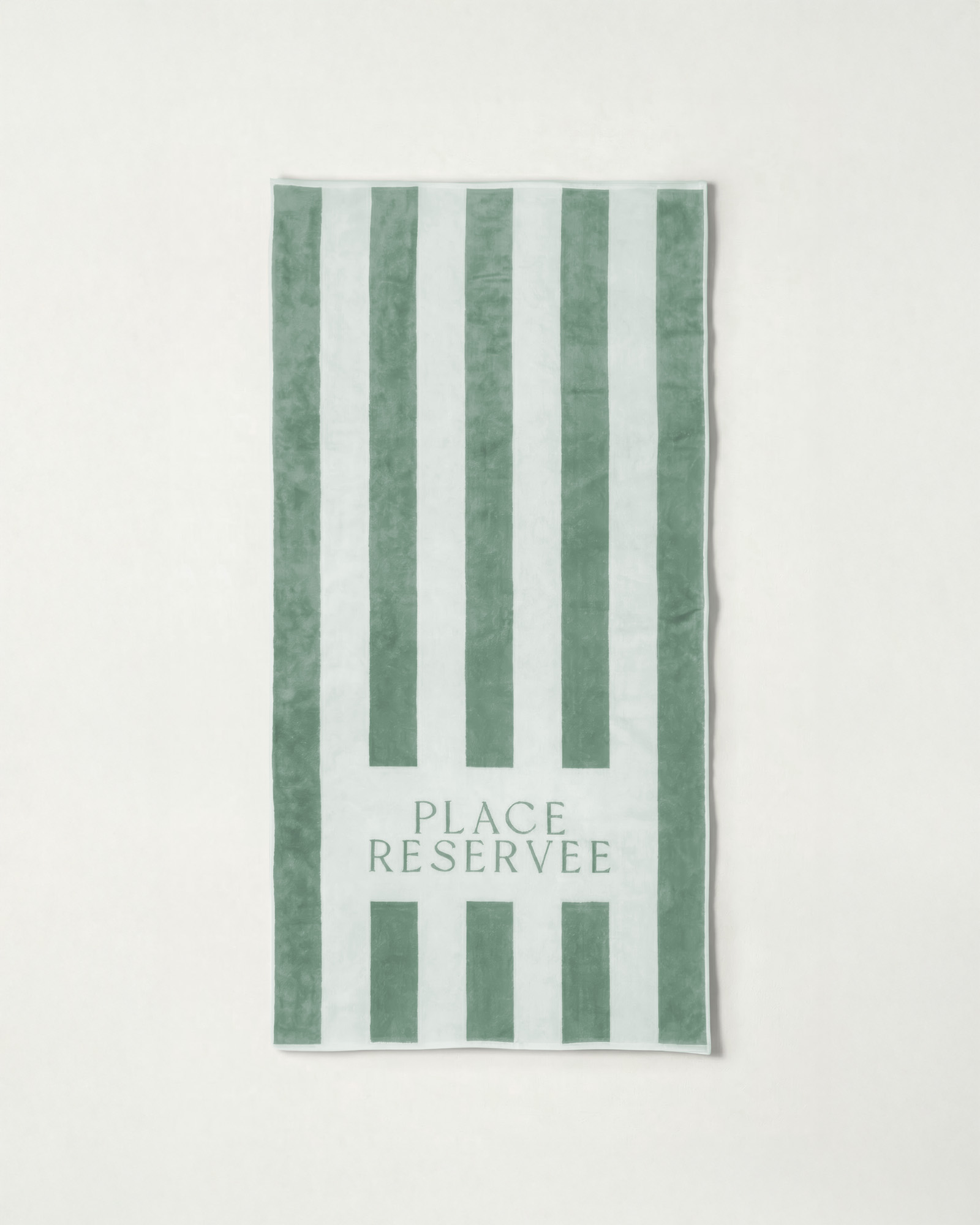 Beach towel PLACE RESERVEE Eucalyptus 