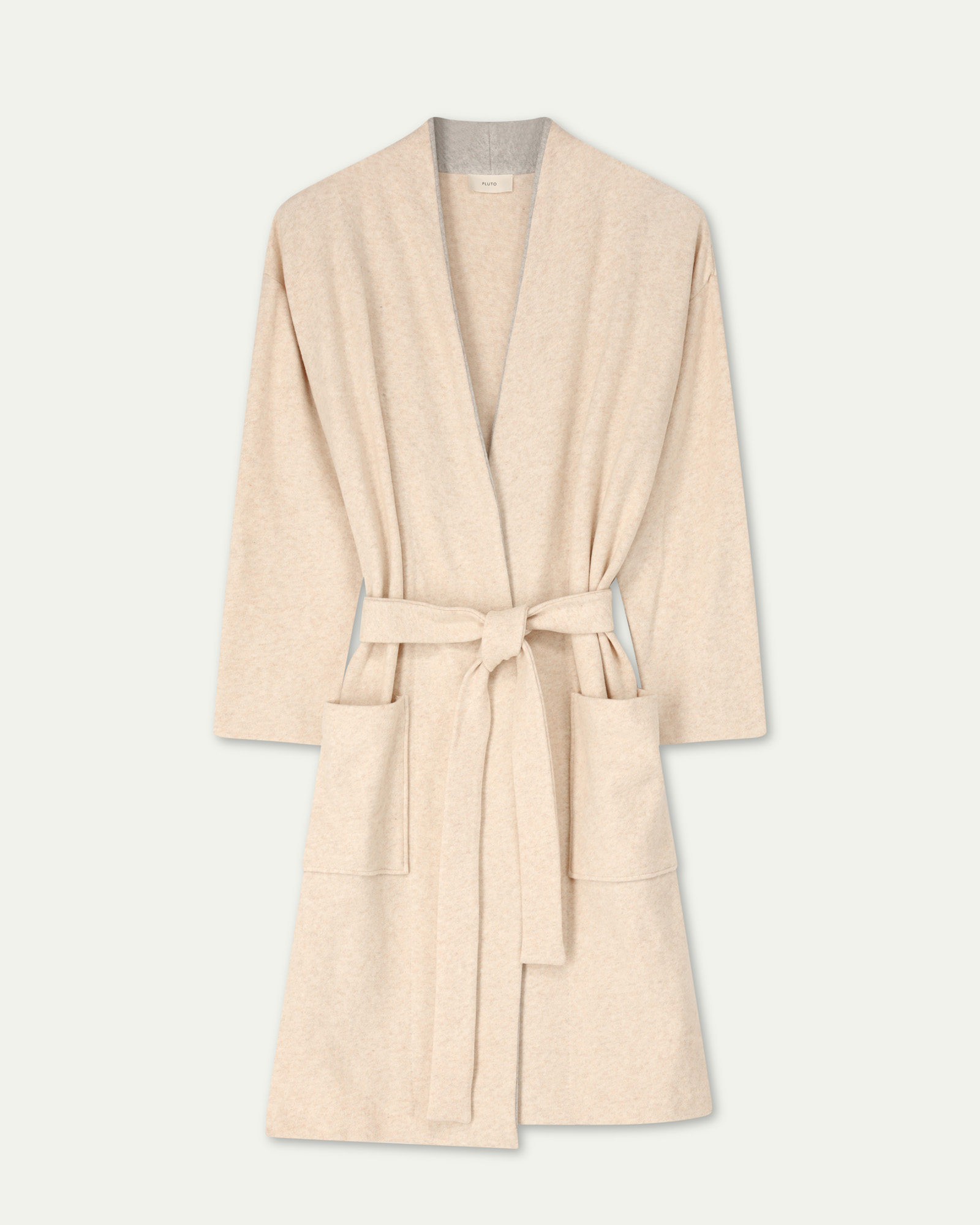 Peignoir BELLA Beige chiné/grey chiné