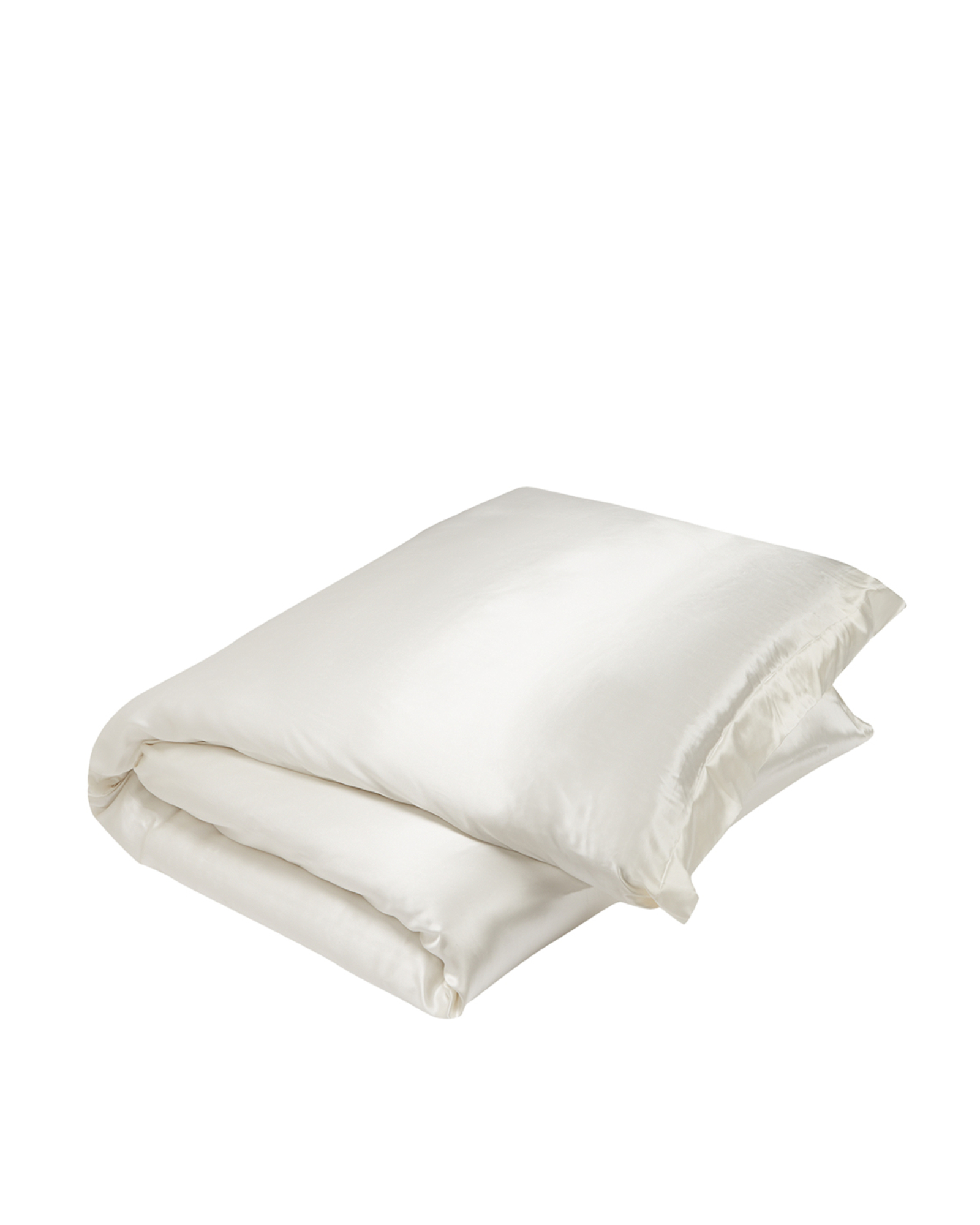 Gingerlily - Bed linen set SILK ivory - 260x240 cm + 2 slopen 65x65 cm - ivory