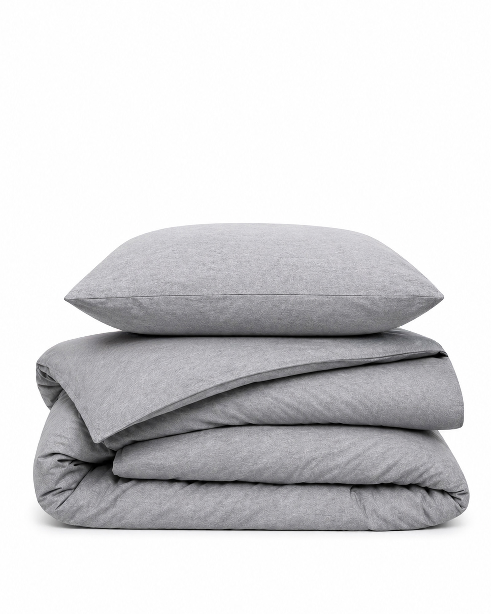 Dekbedset SUNDAY JERSEY Grey melange