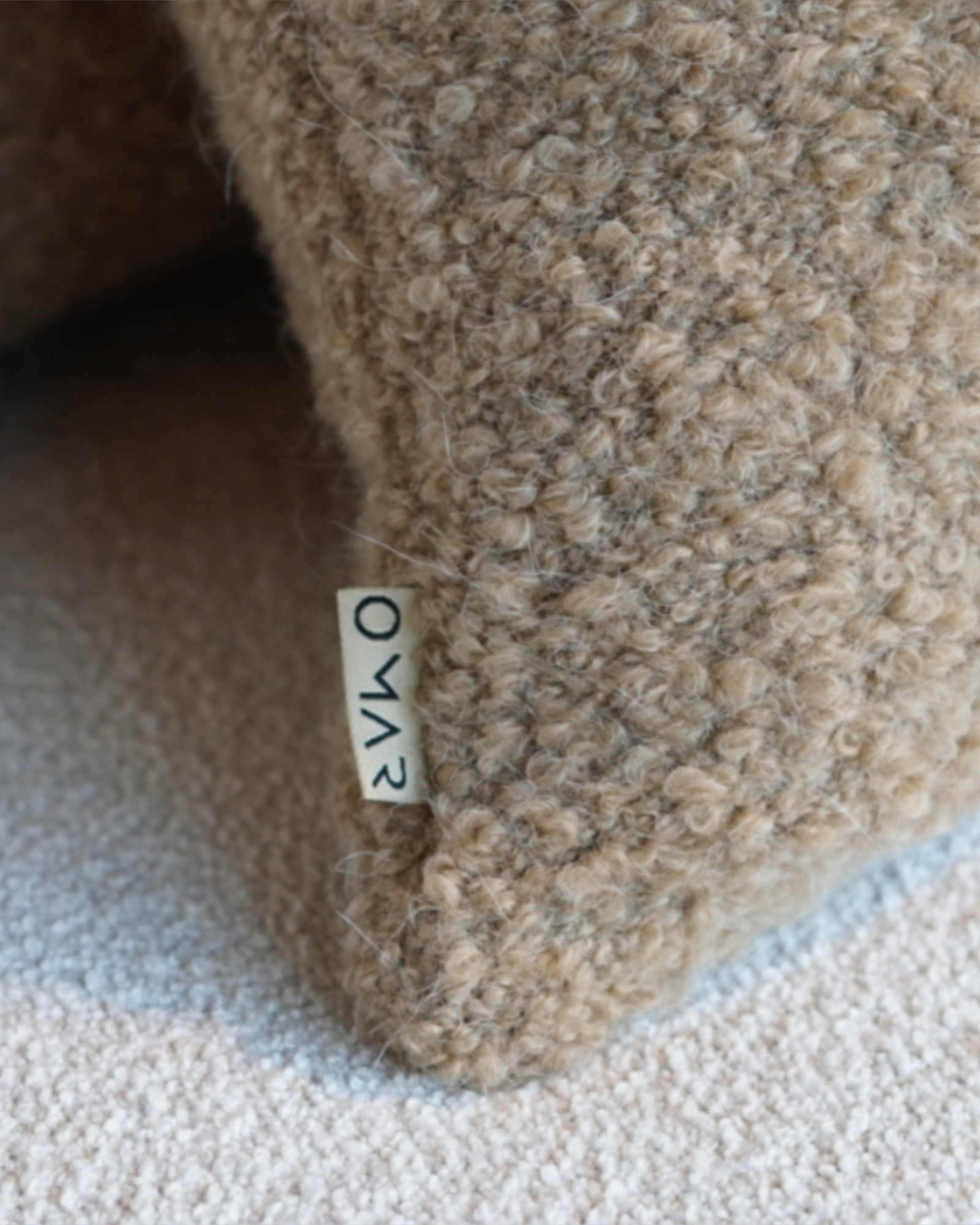 Omar Antwerp - Cushion MARCEL Clay - 50x65 cm - Clay