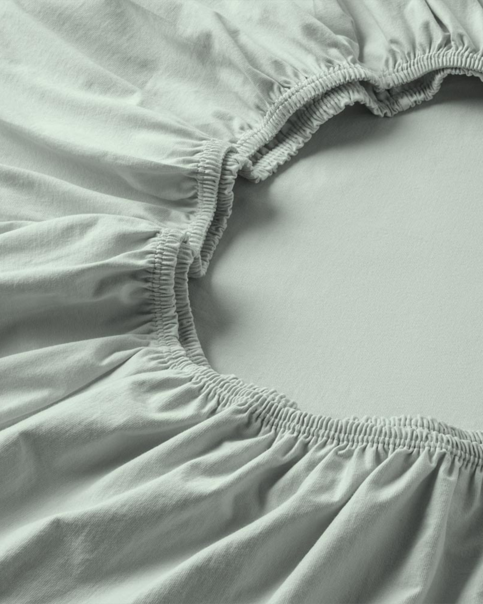 Fitted sheet JERSEY jade