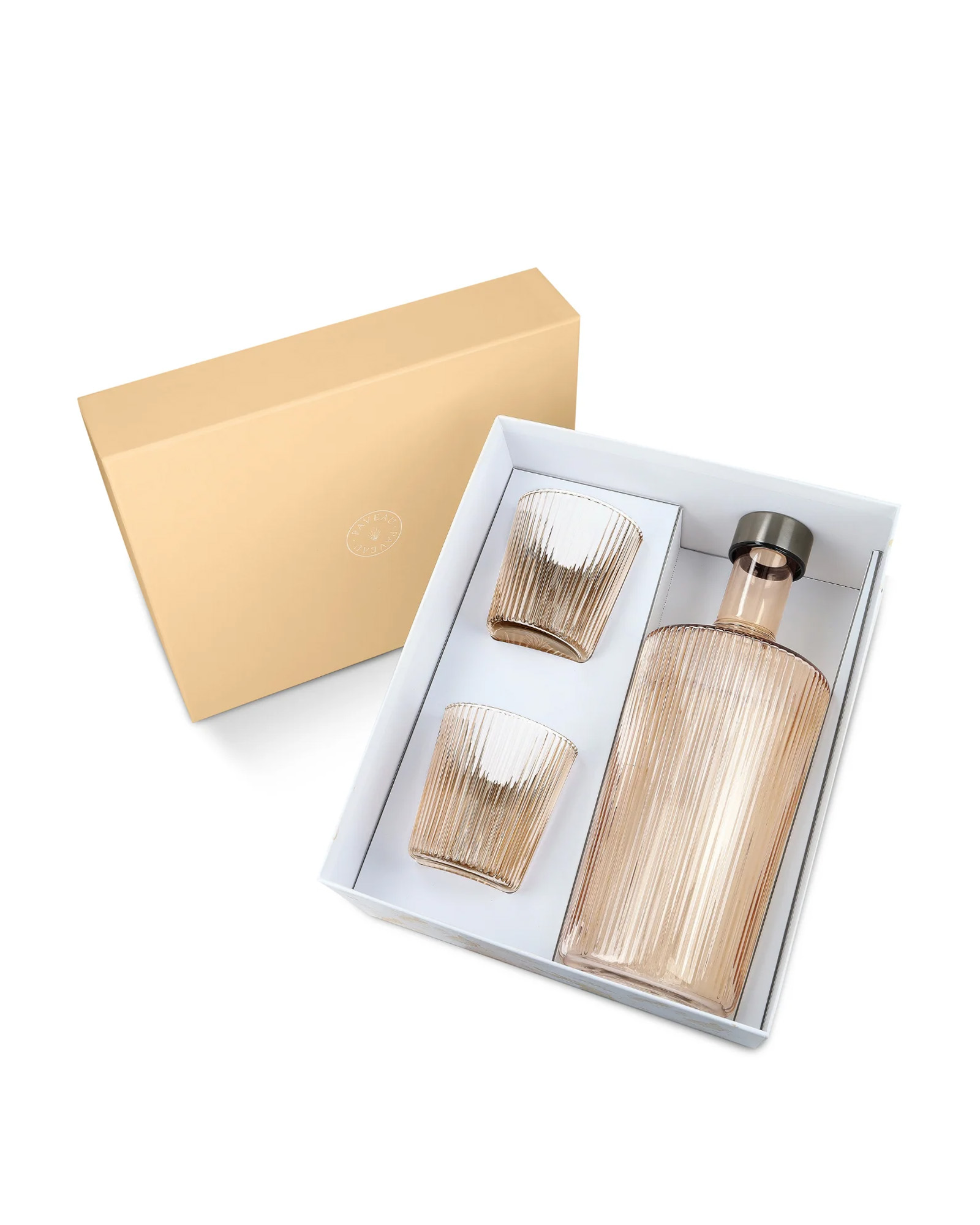 Box RIBBED Bells (peach)