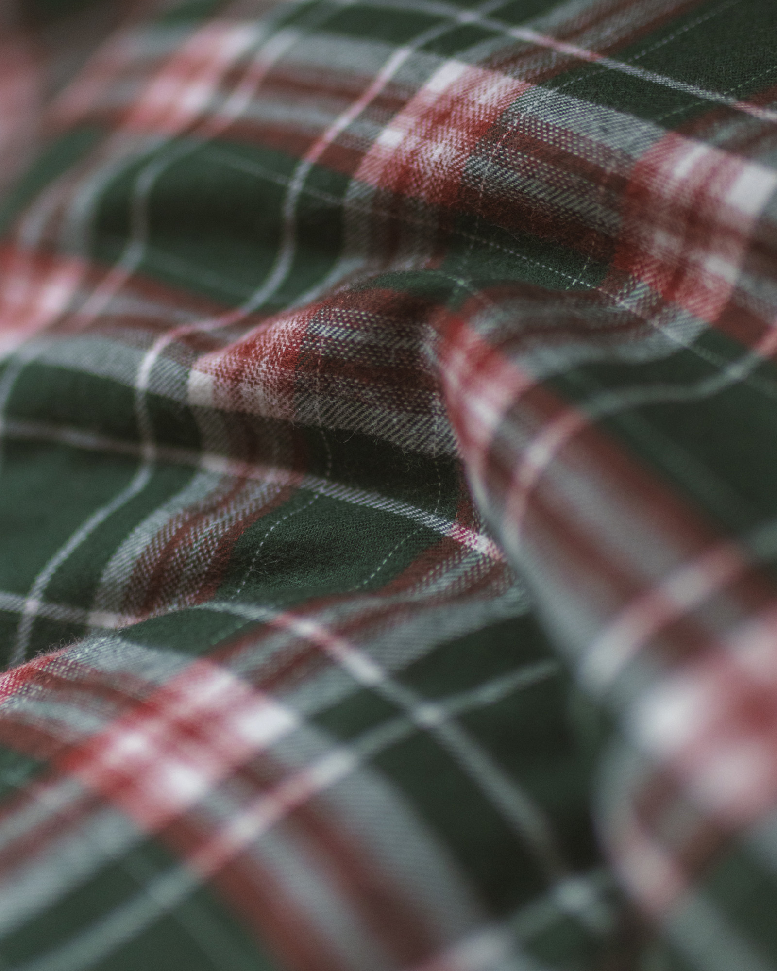 Parure de lit TARTAN FLANEL Dark Green