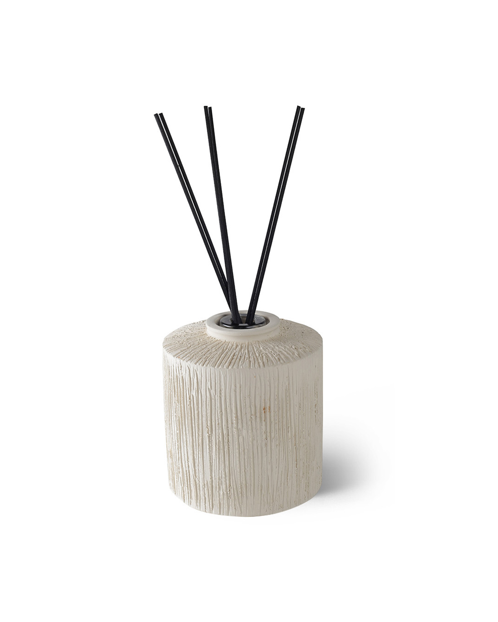 Reed Diffuser CERAMIQUE STRIEE Blanc