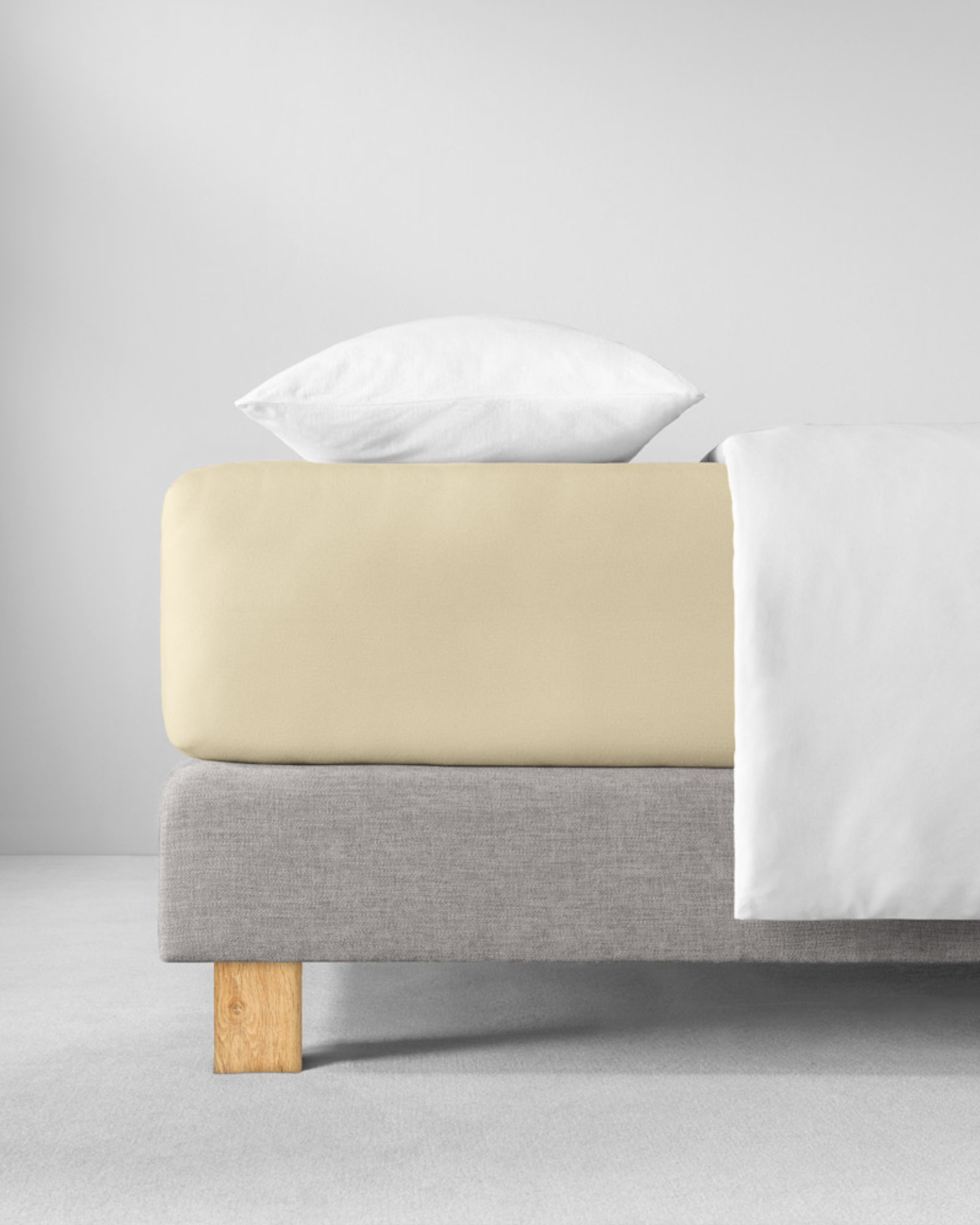 Drap housse JERSEY leinen