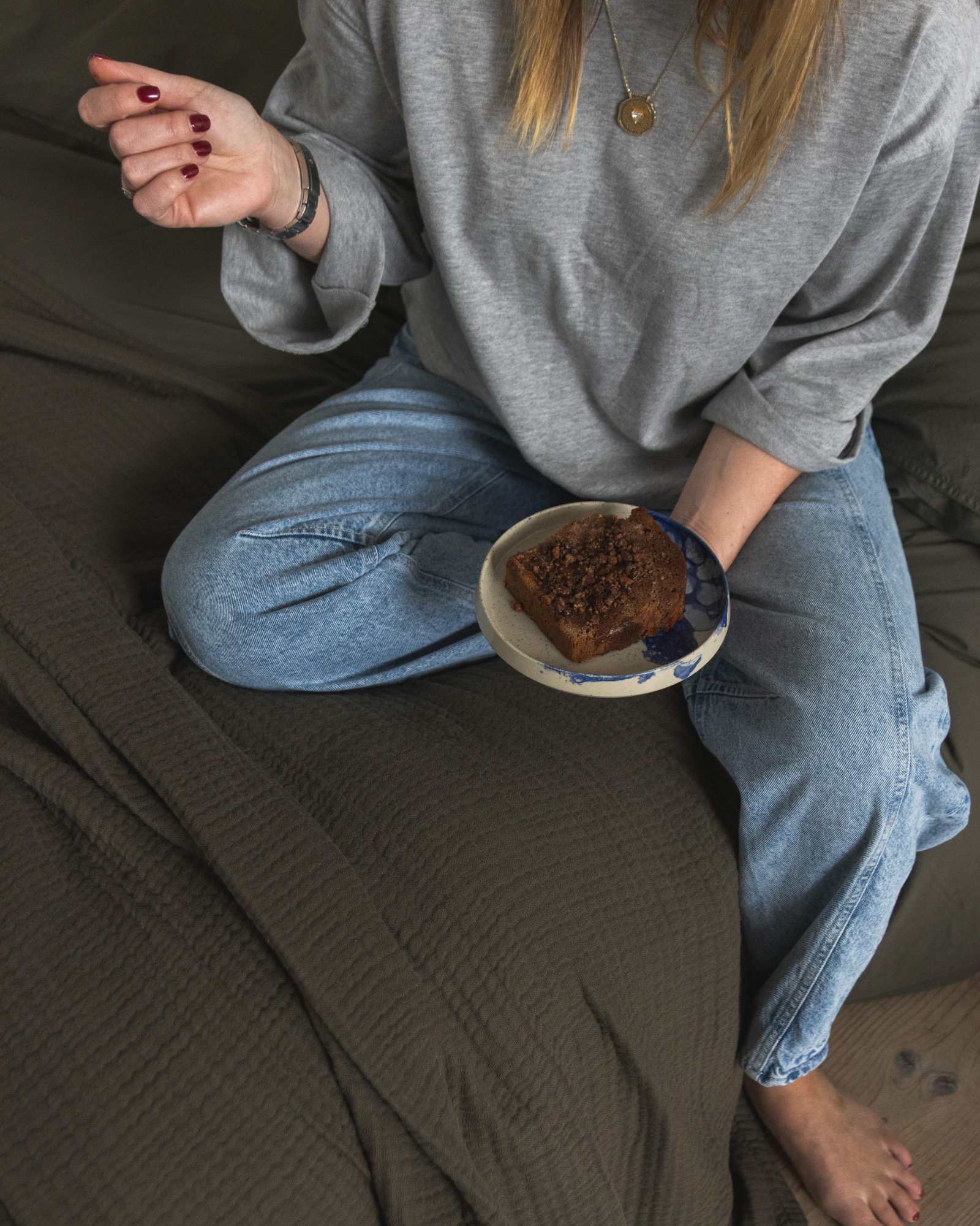 Bed linen set VINTAGE COTTON Khaki Green