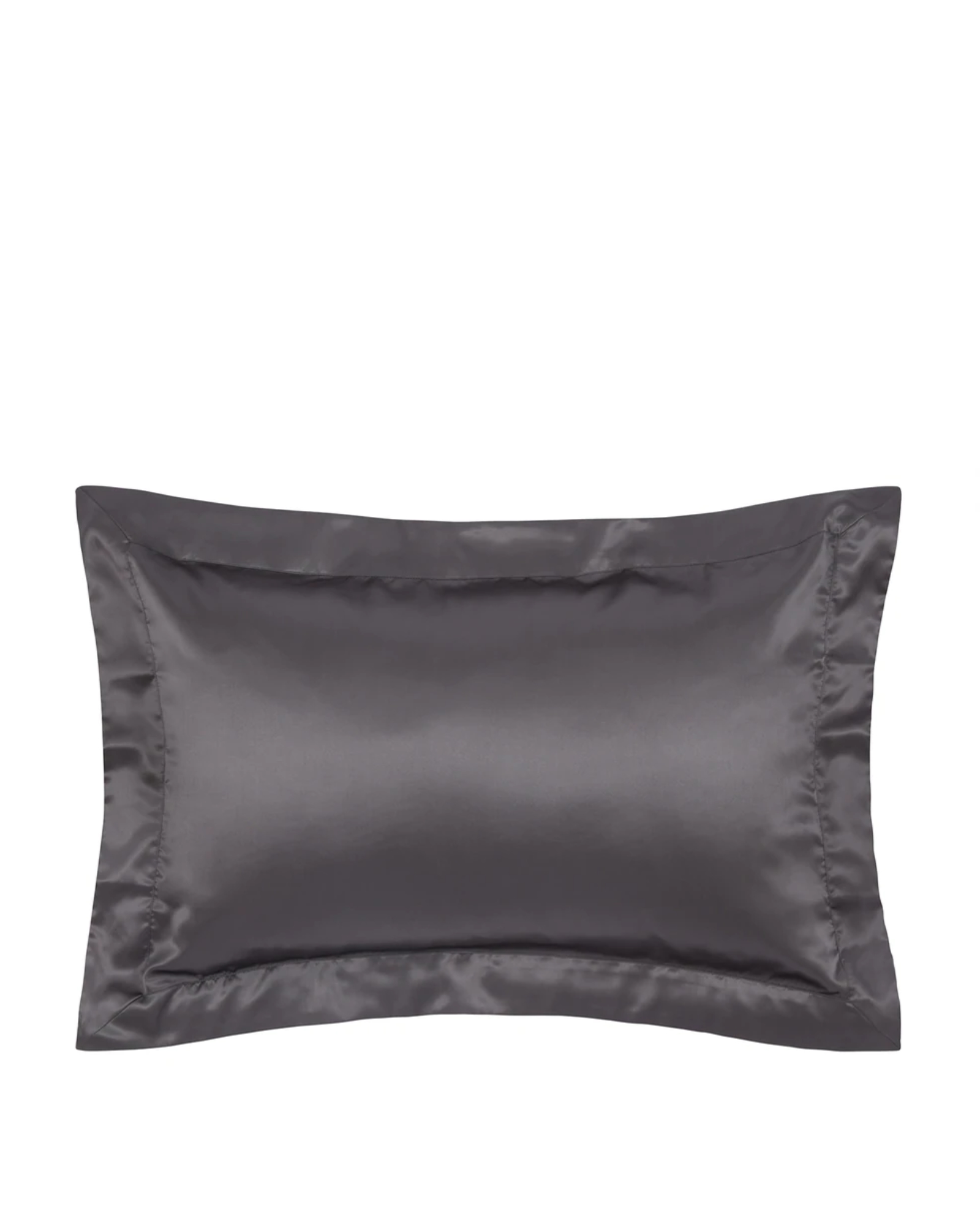 Gingerlily - Pillowcase SILK charcoal - 65x65 cm - charcoal