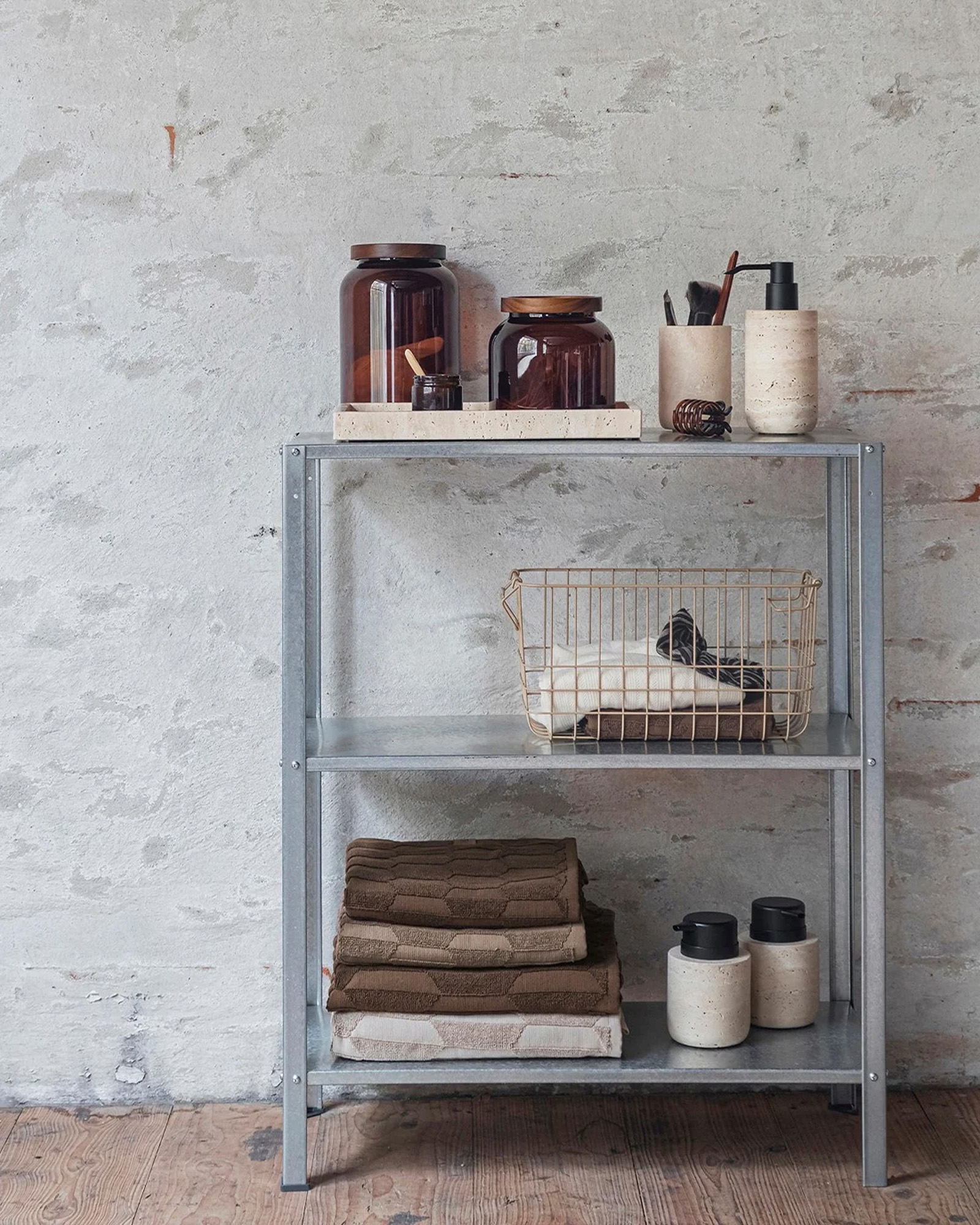 Toothbrush Holder TRAVERTINE Linen