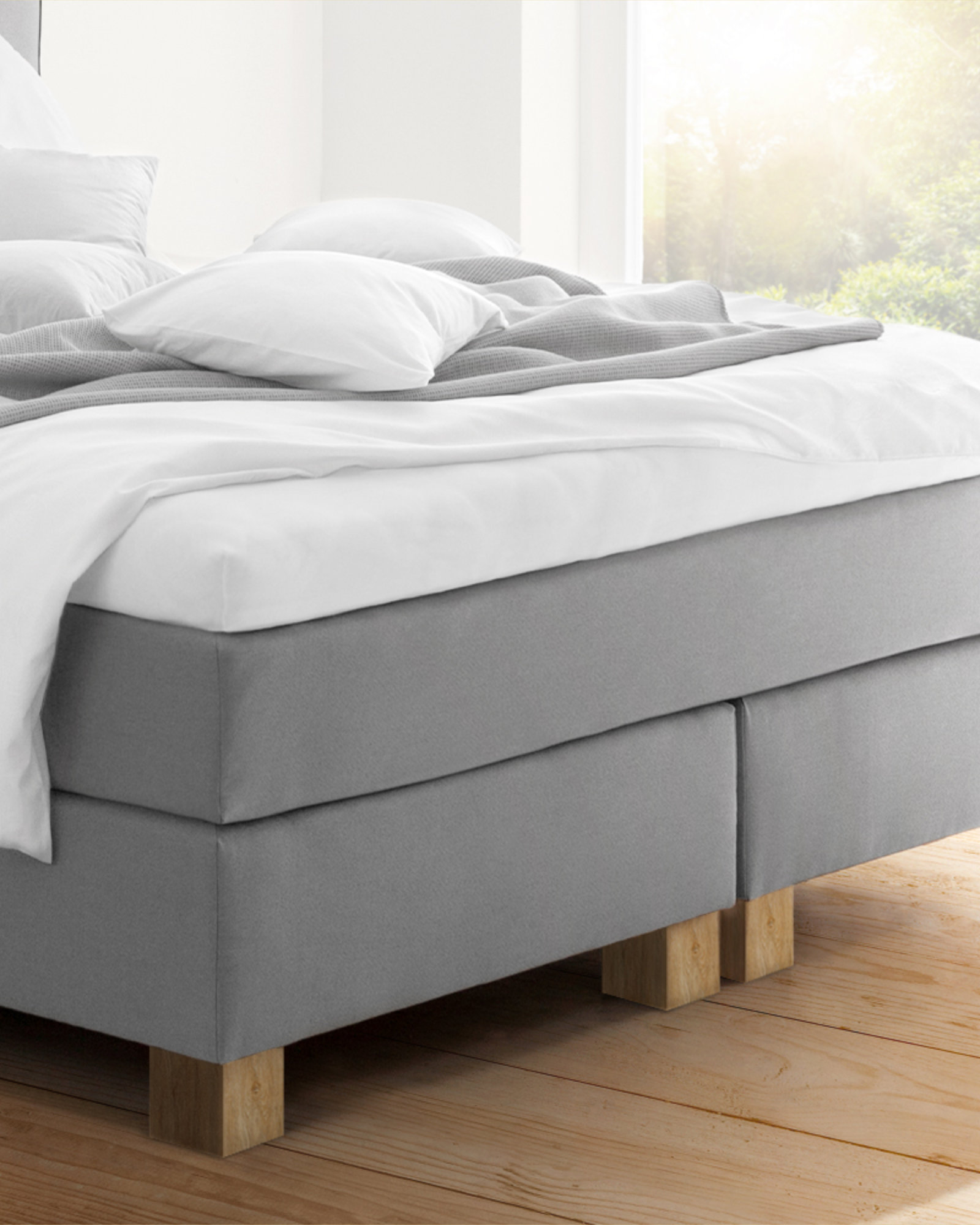 Fitted sheet JERSEY TOPPER weis