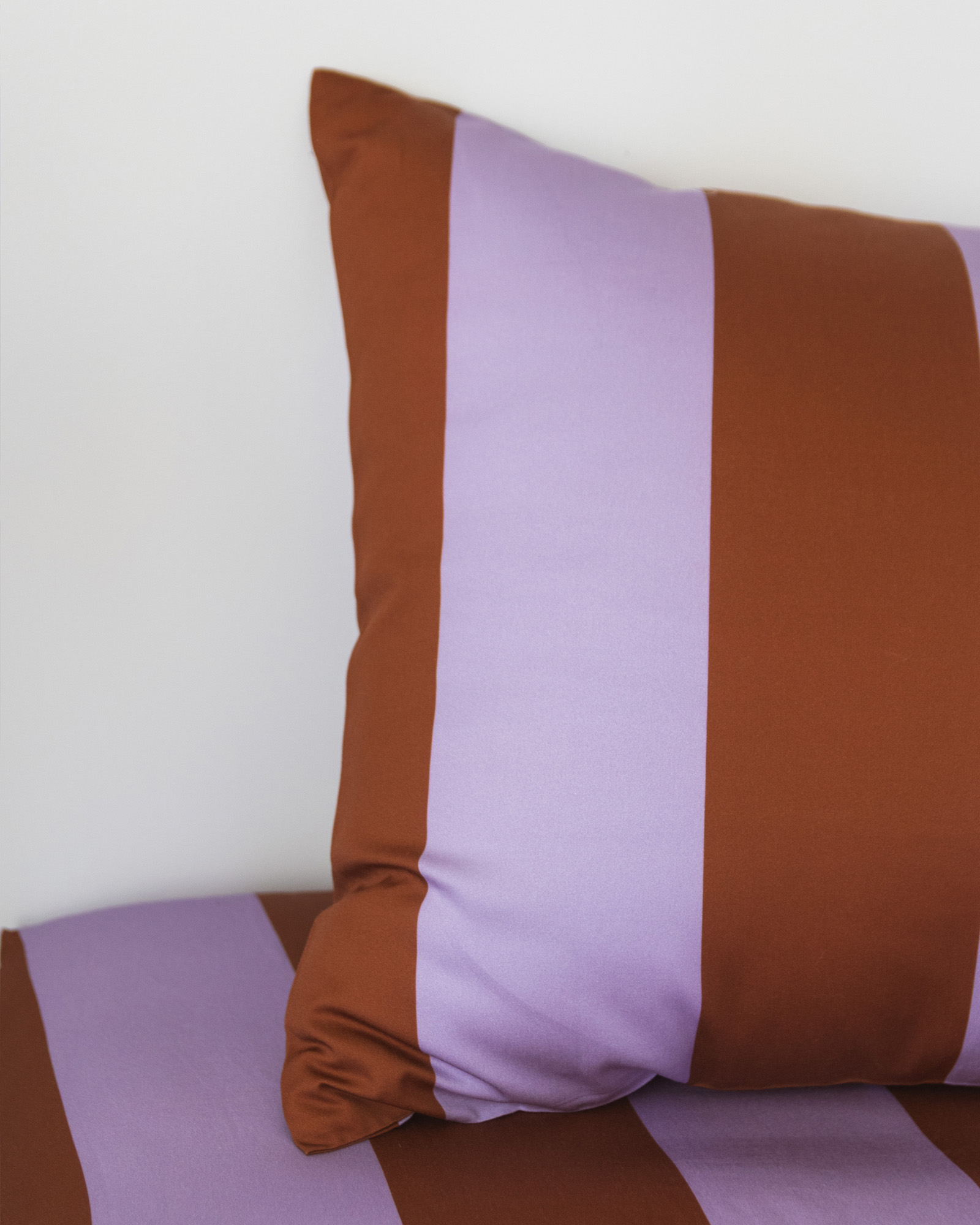 Hoeslaken EMILIO Lavender/Tan