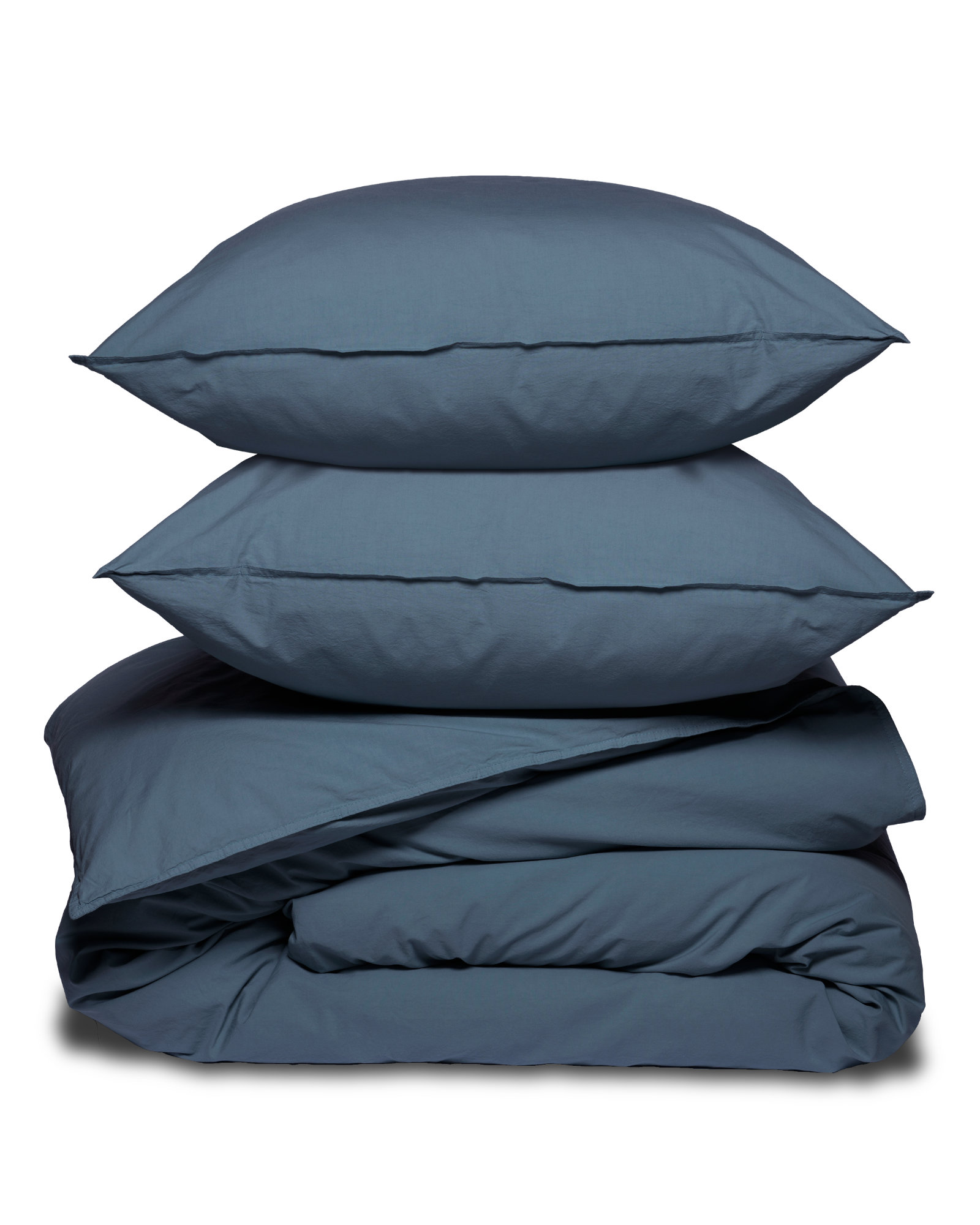 Dekbedset VINTAGE COTTON Yale Blue