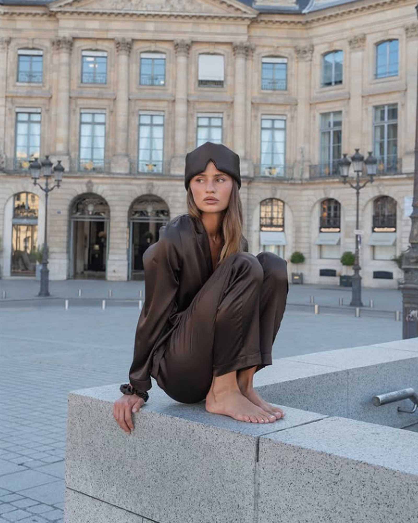 Eye Mask DEEP SLEEP Dark Brown