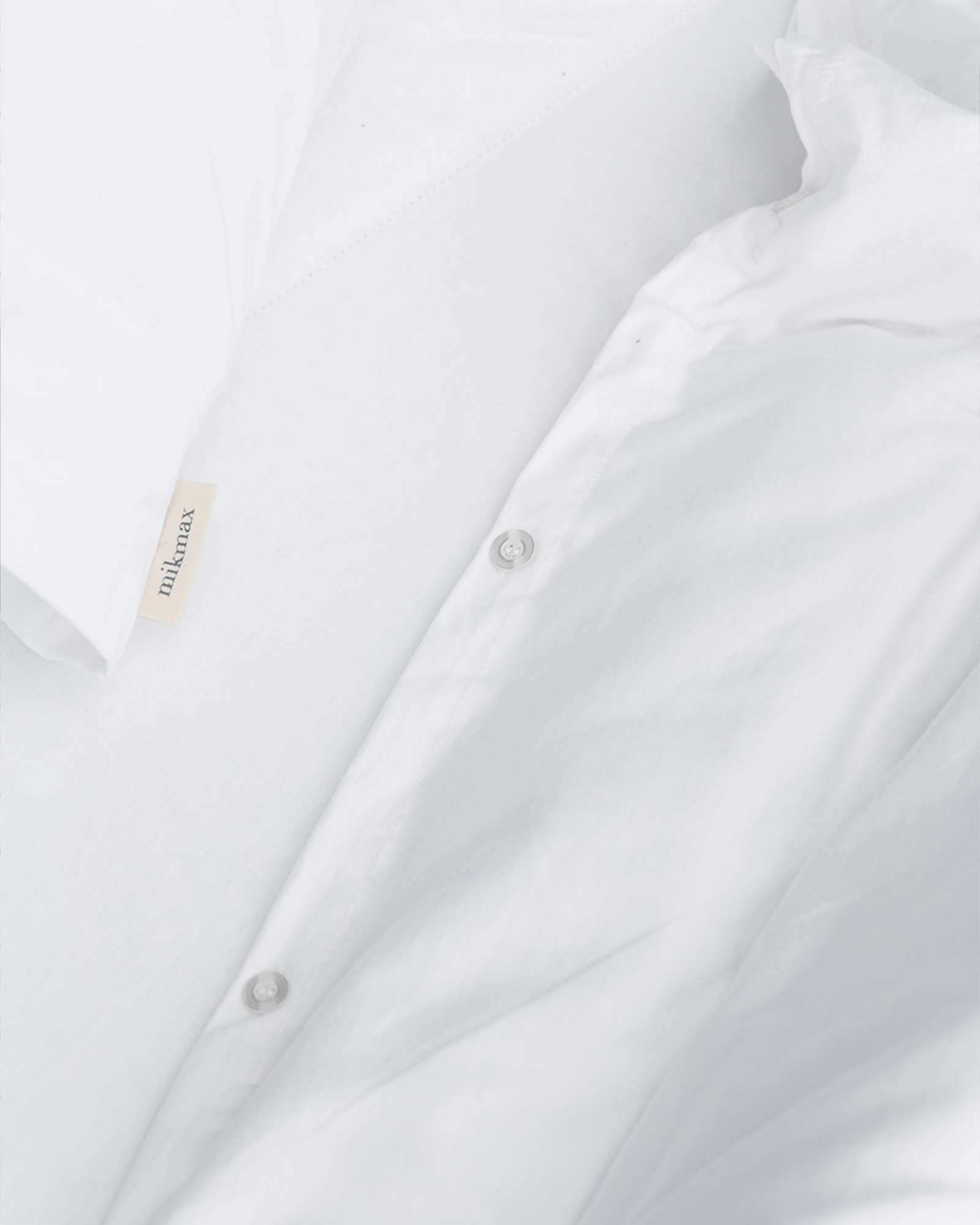 Mikmax - Pillowcase WHITE PLAIN - 65x65 cm - White