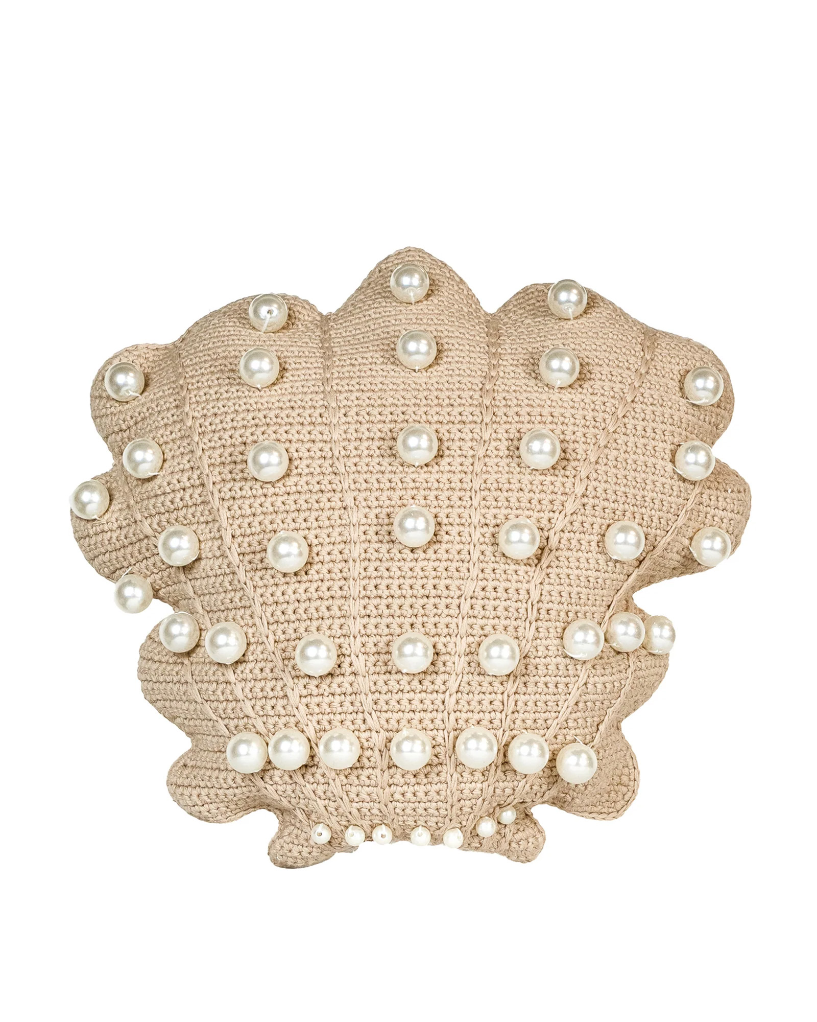 Cushion CROCHET Coquillage