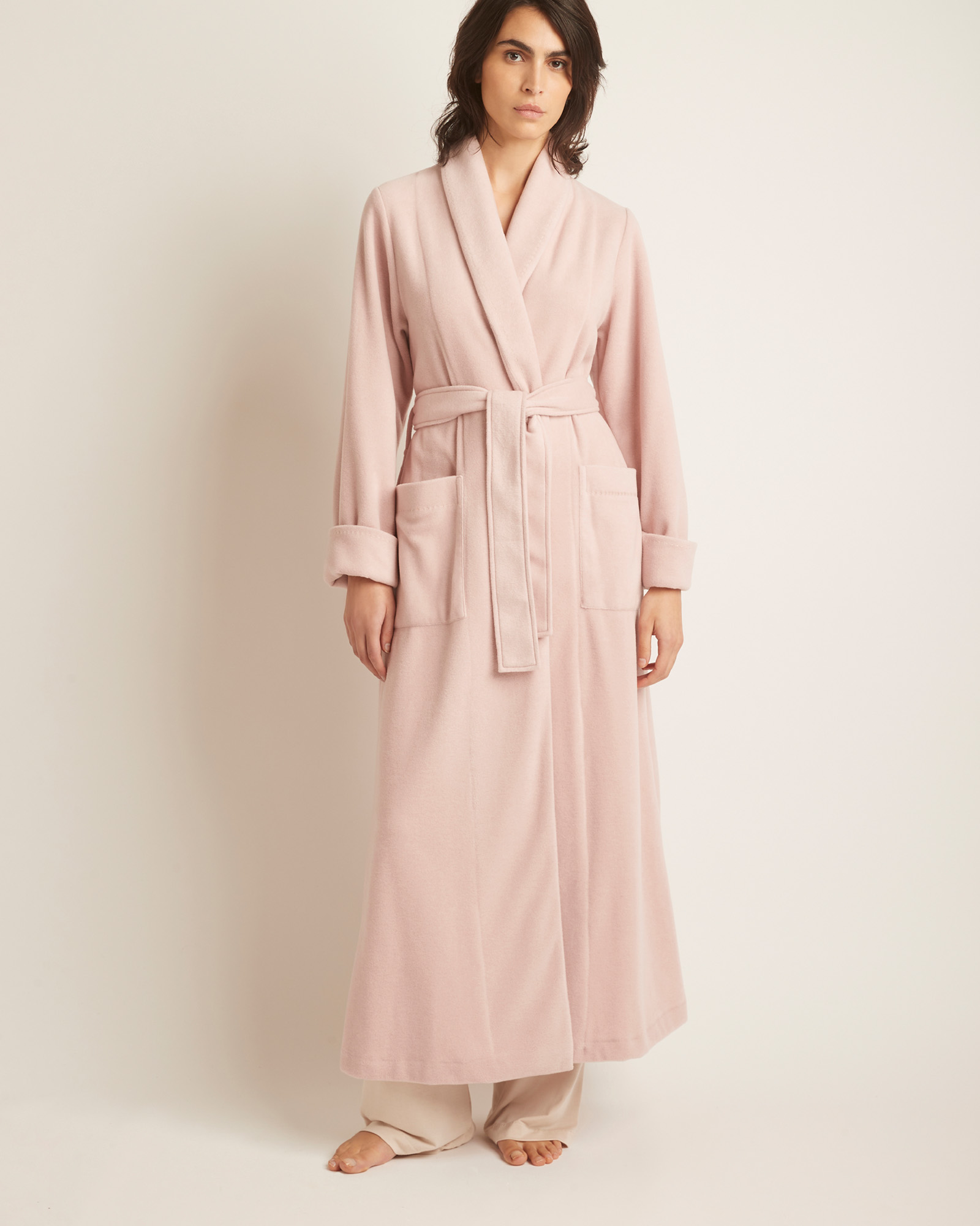 Badjas RUTH Dusty Pink/ivory