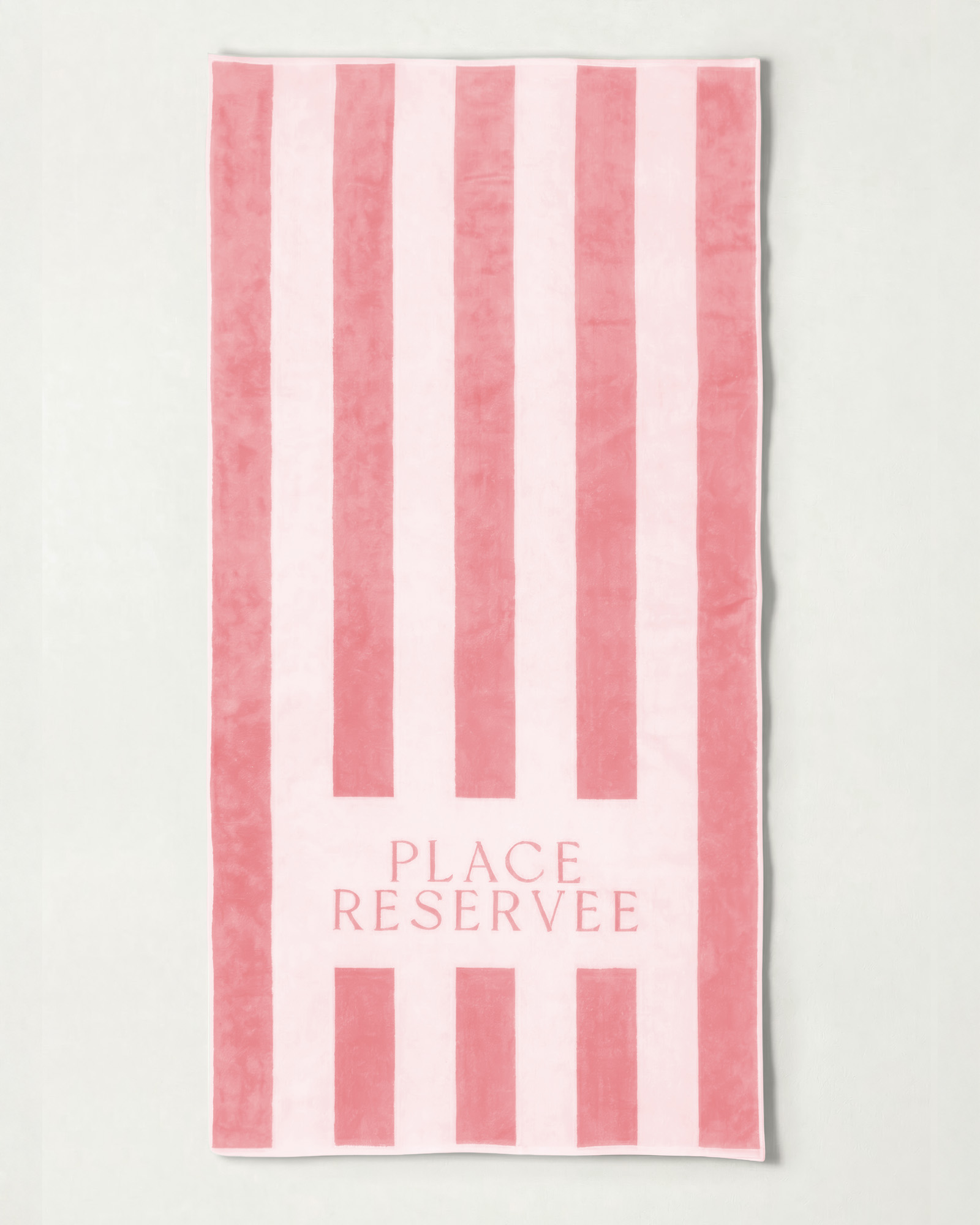 Beach towel PLACE RESERVEE Pink Lemonade 