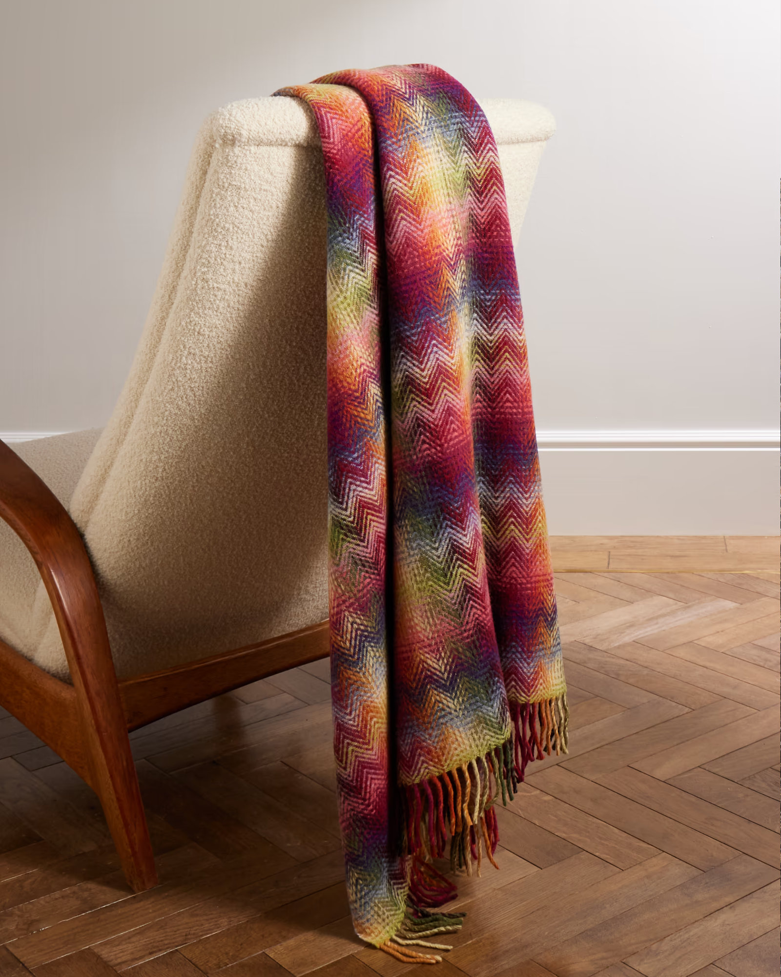 Missoni - Plaid MONTGOMERY - 130x190 cm - c.156 red