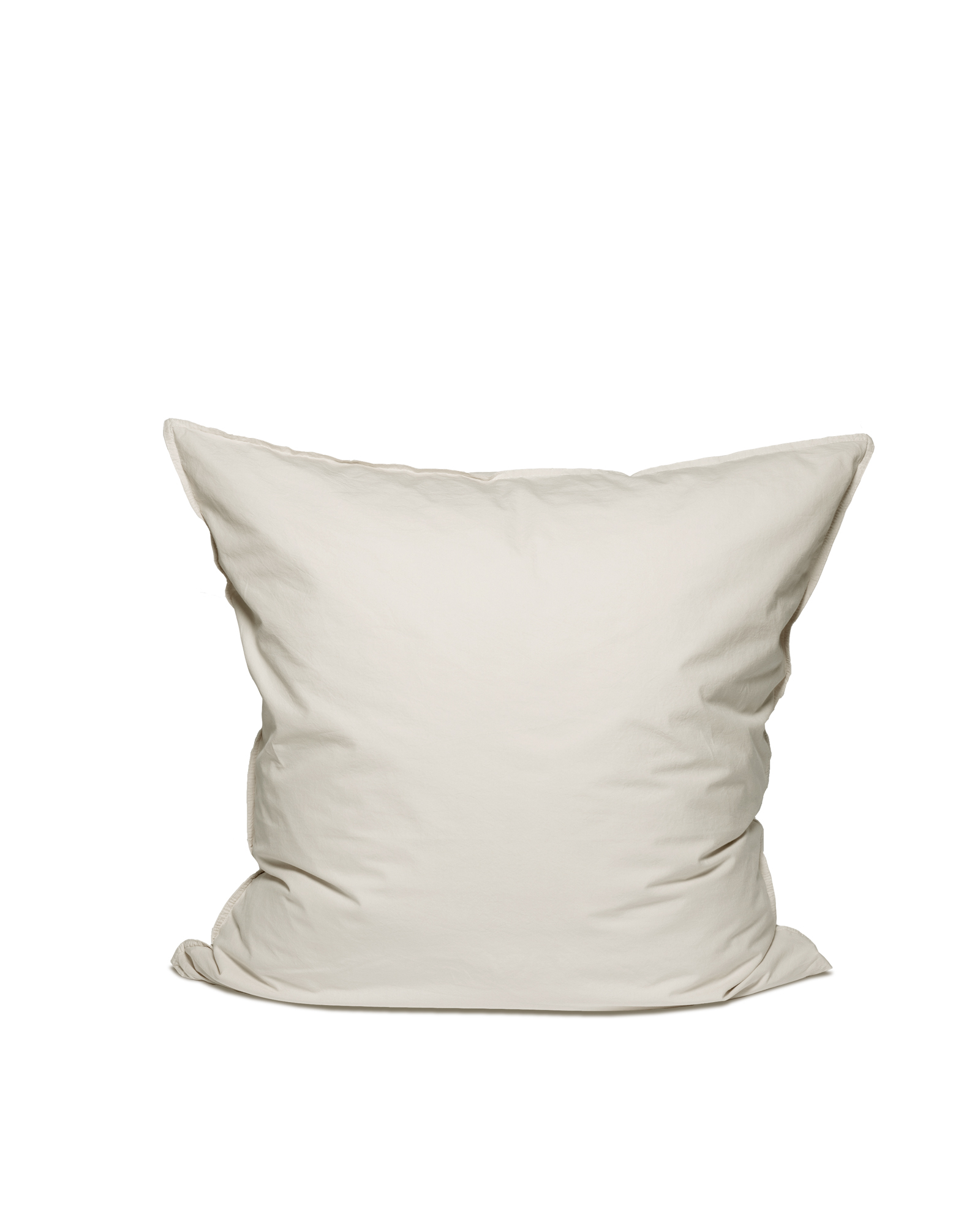 MARIE-MARIE - Pillowcase VINTAGE COTTON Oatmeal - 65x65 cm - Oatmeal