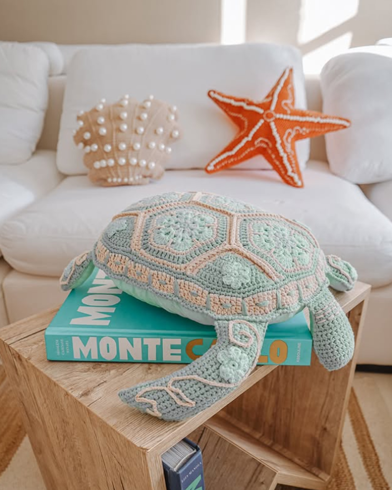 Kussen CROCHET Tortue