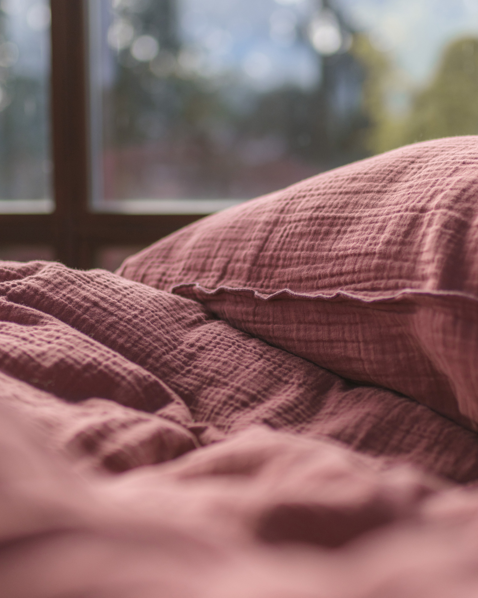 Bed linen set COCOON Berry