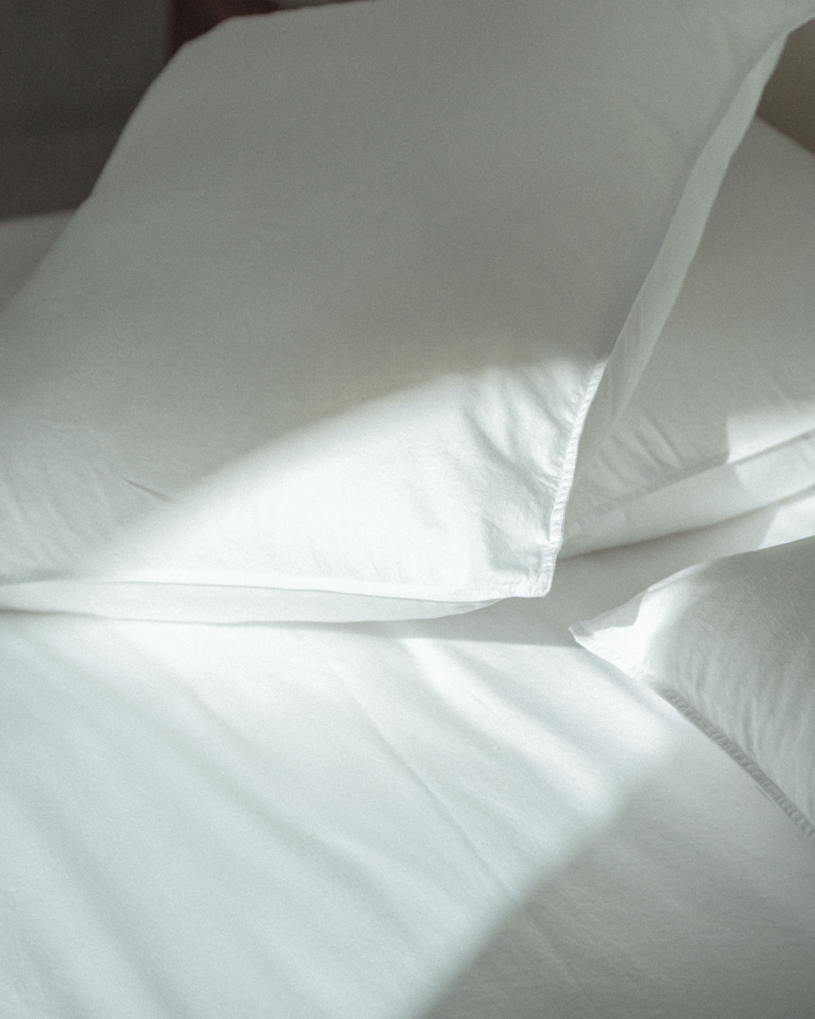 MARIE-MARIE - Sloop SLEEPY SATEEN White - 50x75 cm - White