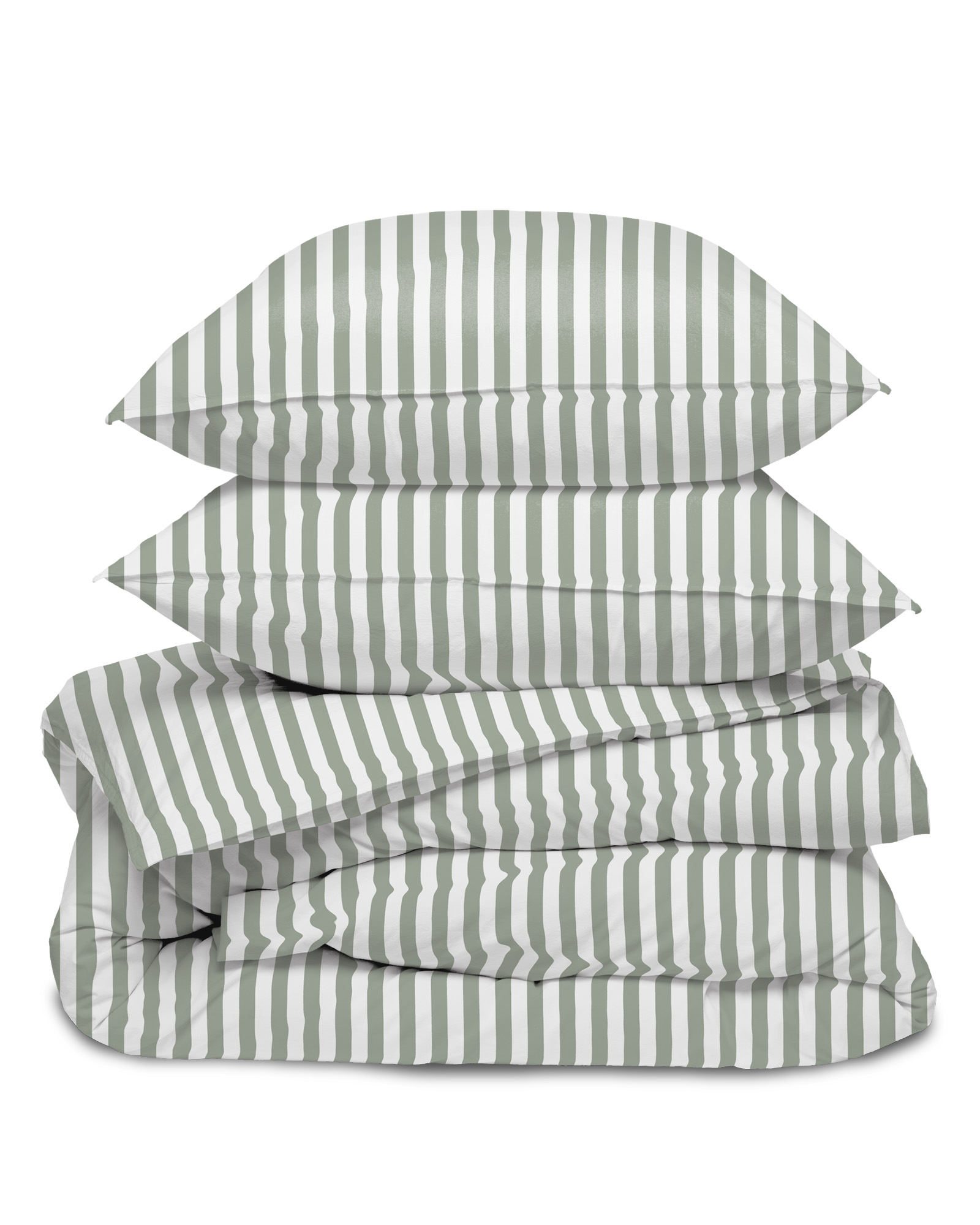 Parure de lit JEAN Eucalyptus