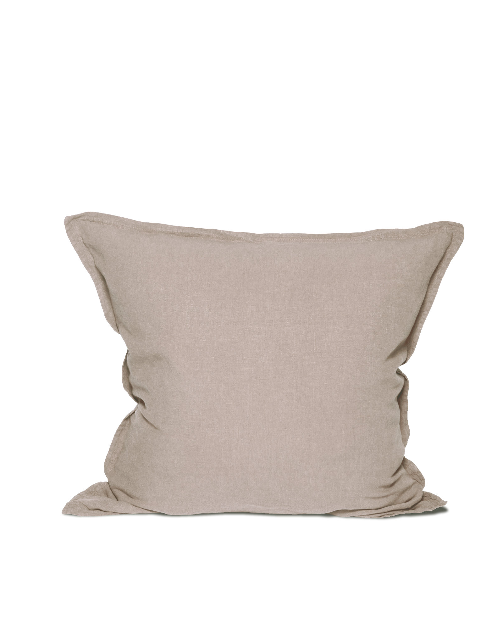 MARIE-MARIE - Pillowcase LINEN STORIES Sand - 65x65 cm - Sand
