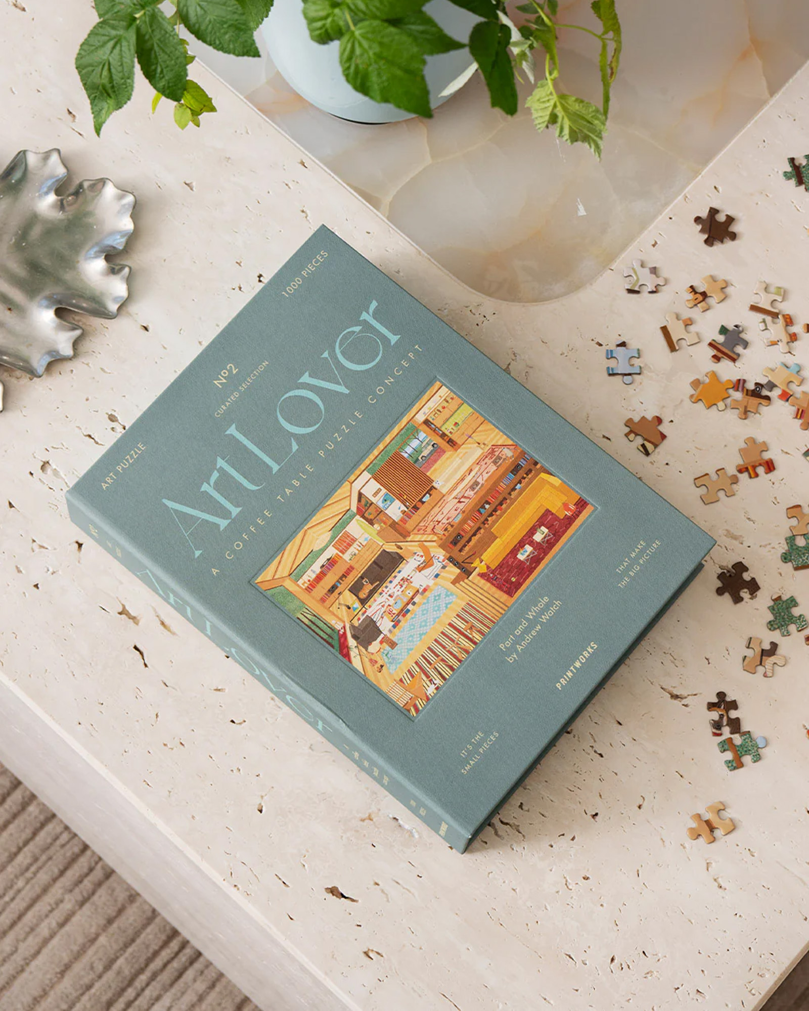 ART LOVER BOOK PUZZLE Part and whole