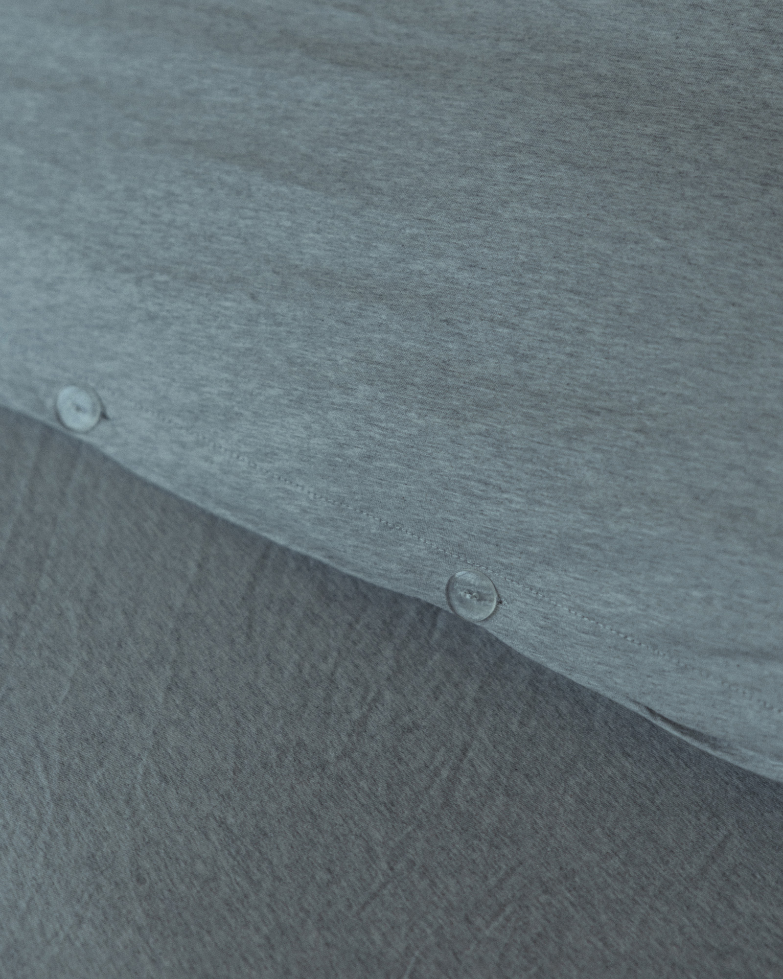 Dekbedset SUNDAY JERSEY Grey melange