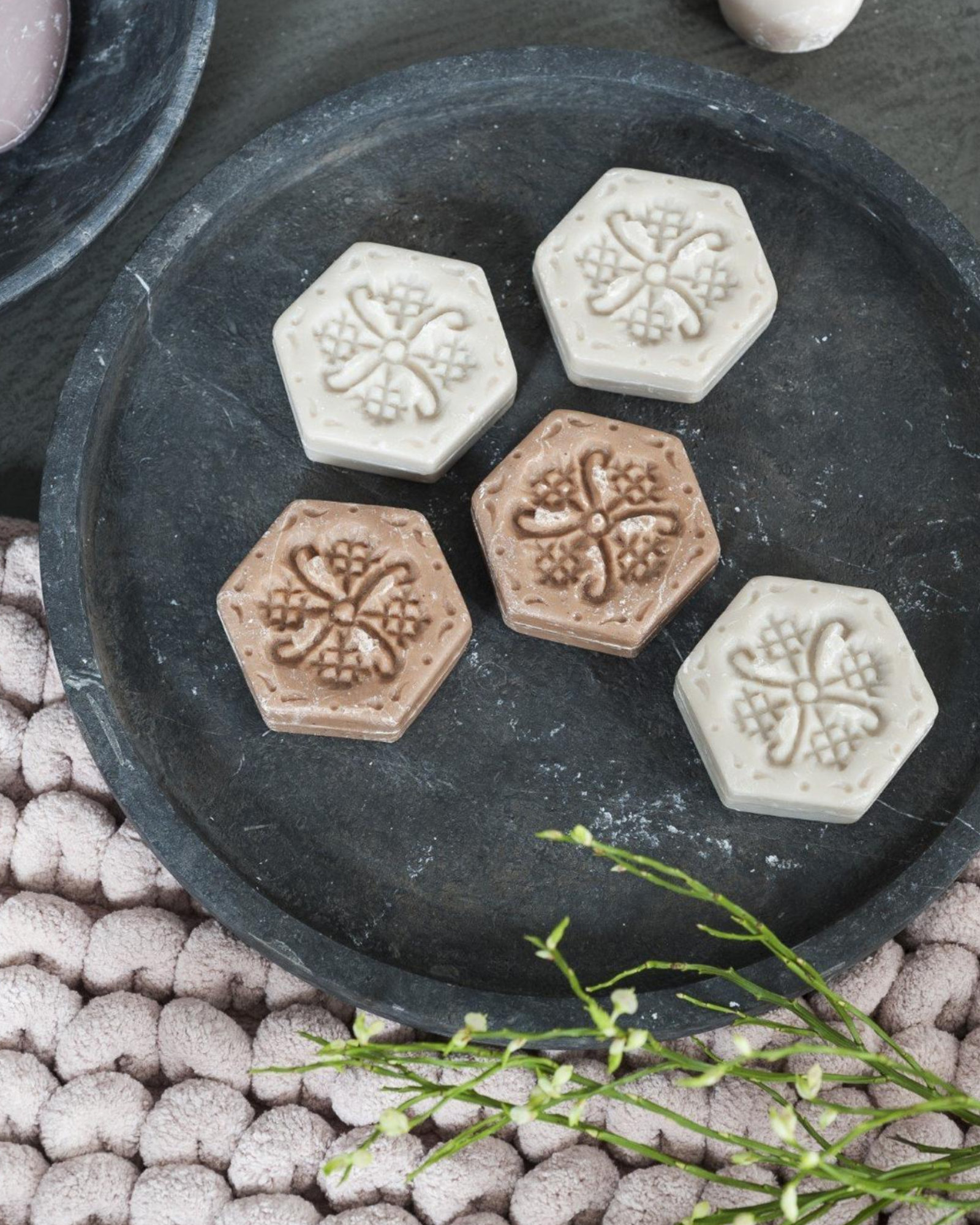 Plateau HAMMAM Donkergrijs c.98