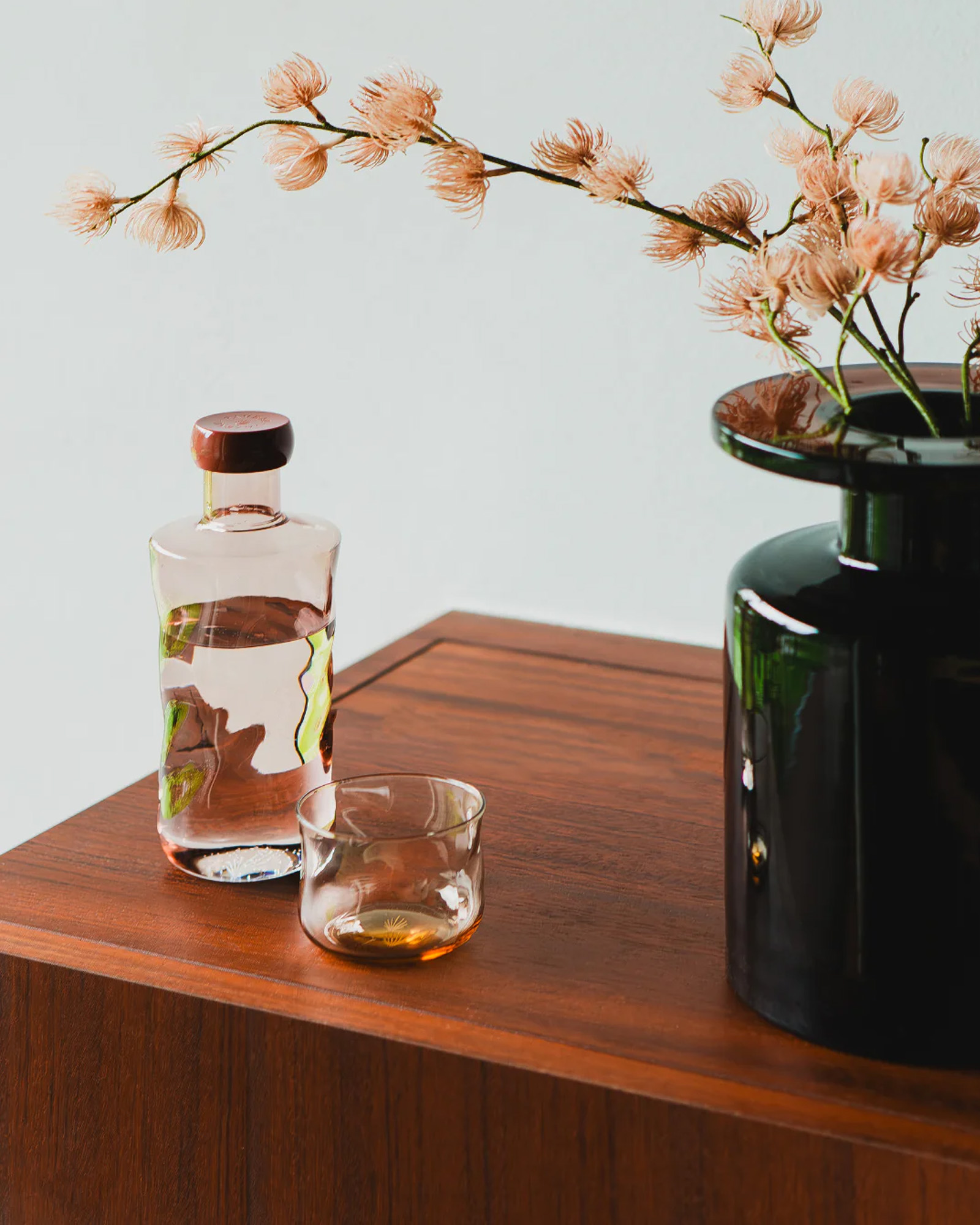 Glass PAVEAU SWIRL Glow