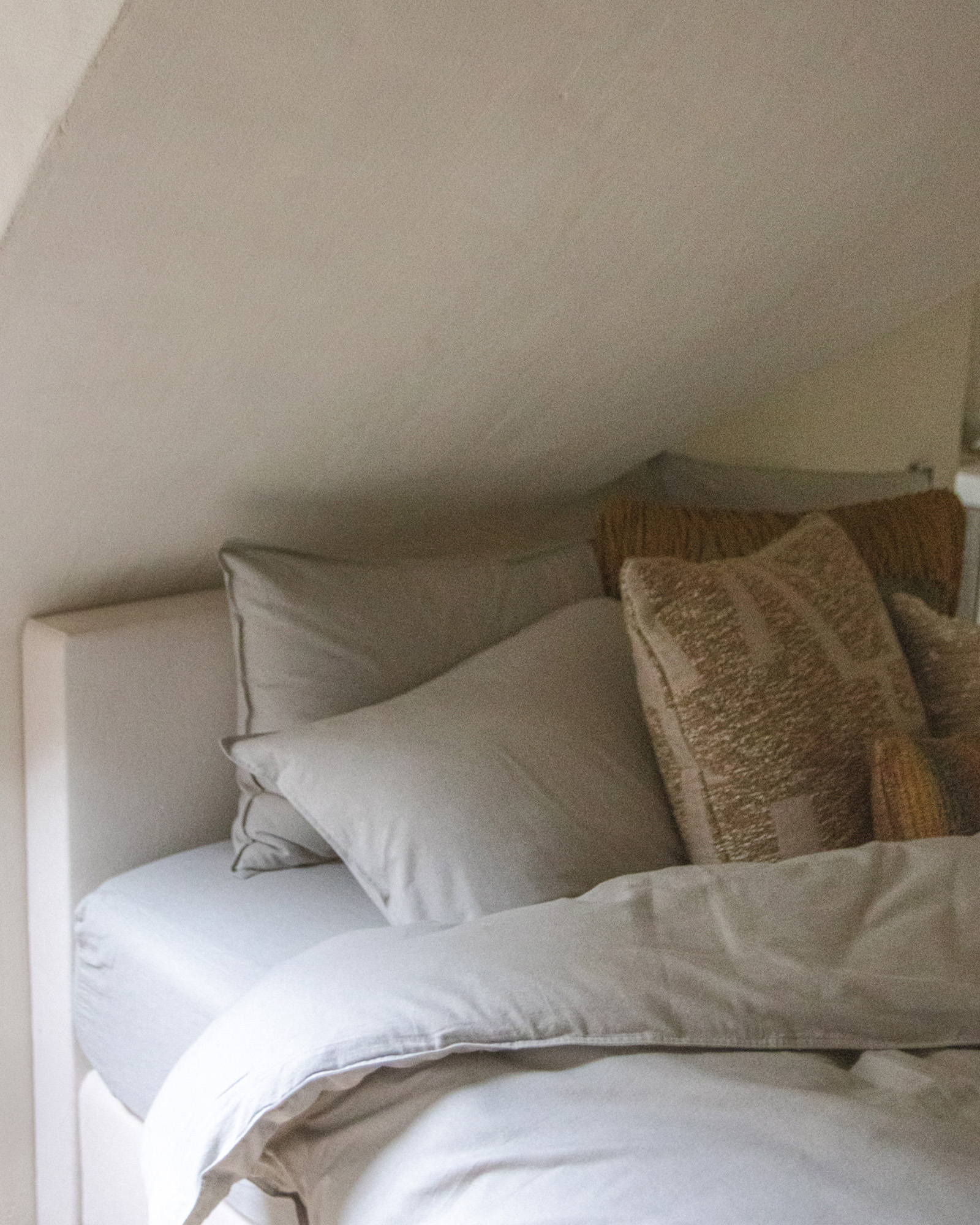 Fitted sheet CHAMONIX CHAMBRAY FLANEL