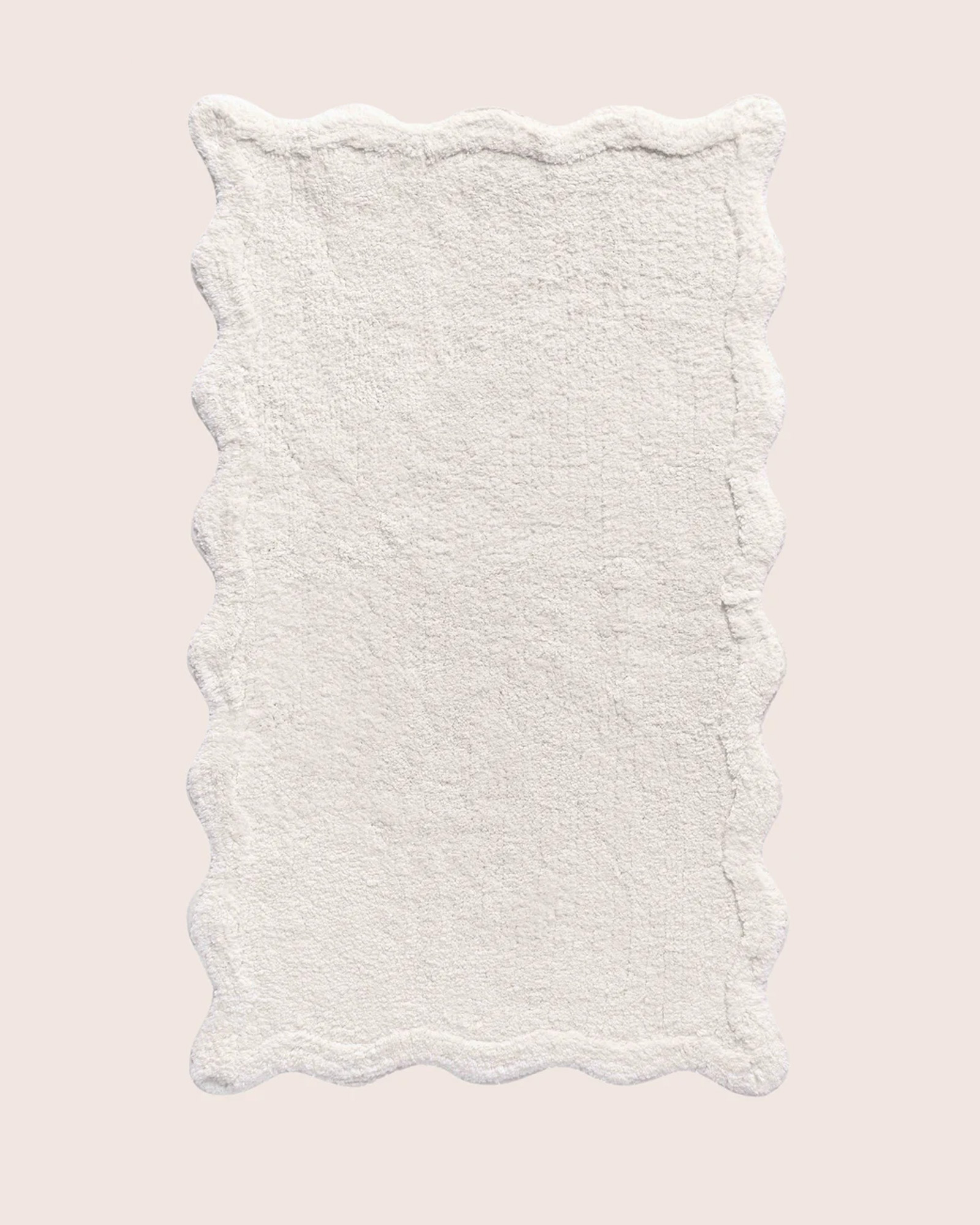 Badmat SCALLOP Ecru