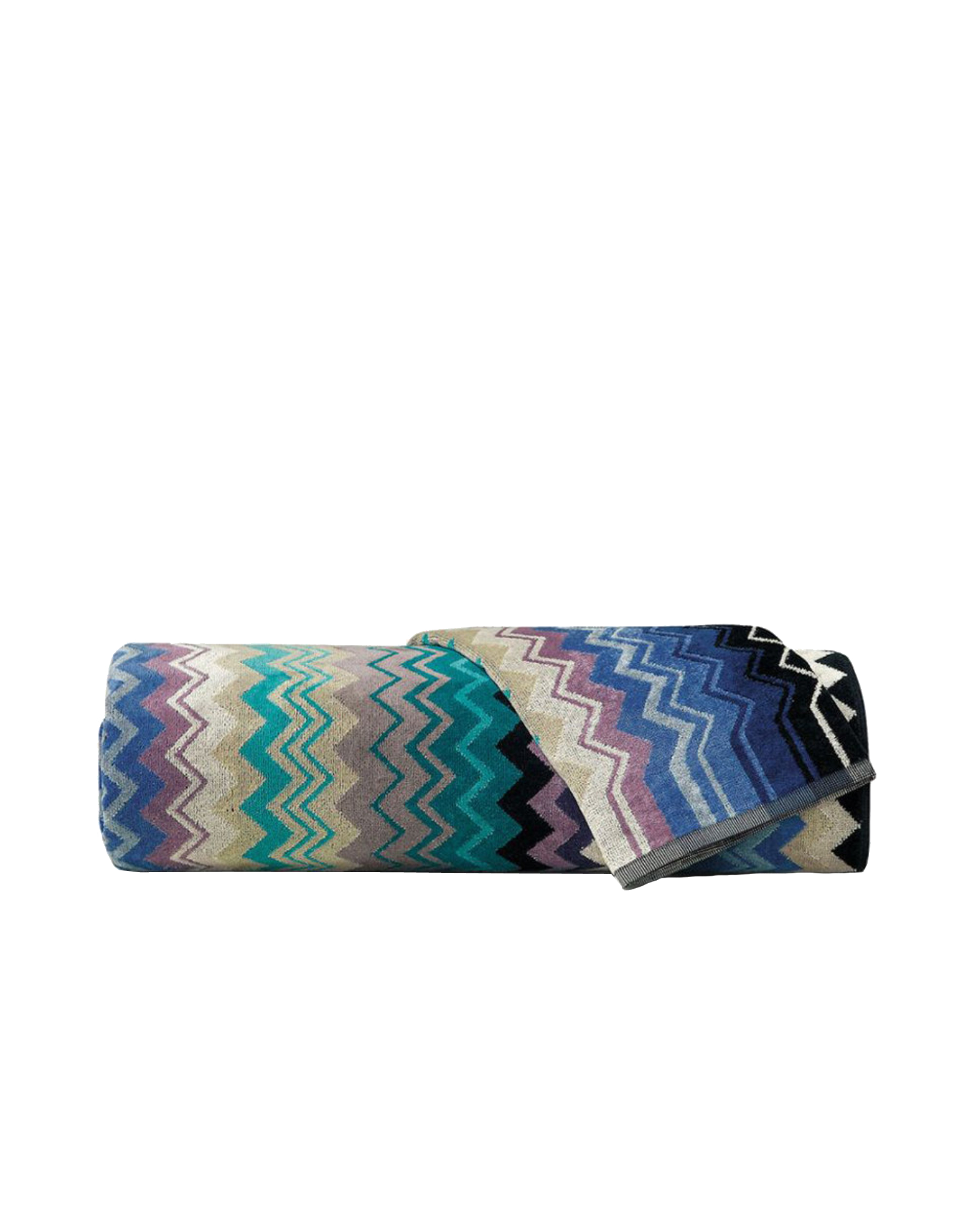 Missoni - Handdoek GIACOMO - 70x115 cm - c.170 blauw