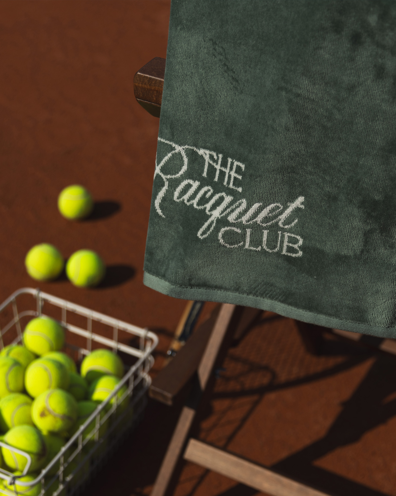 Sports towel RACQUET CLUB Eucalyptus