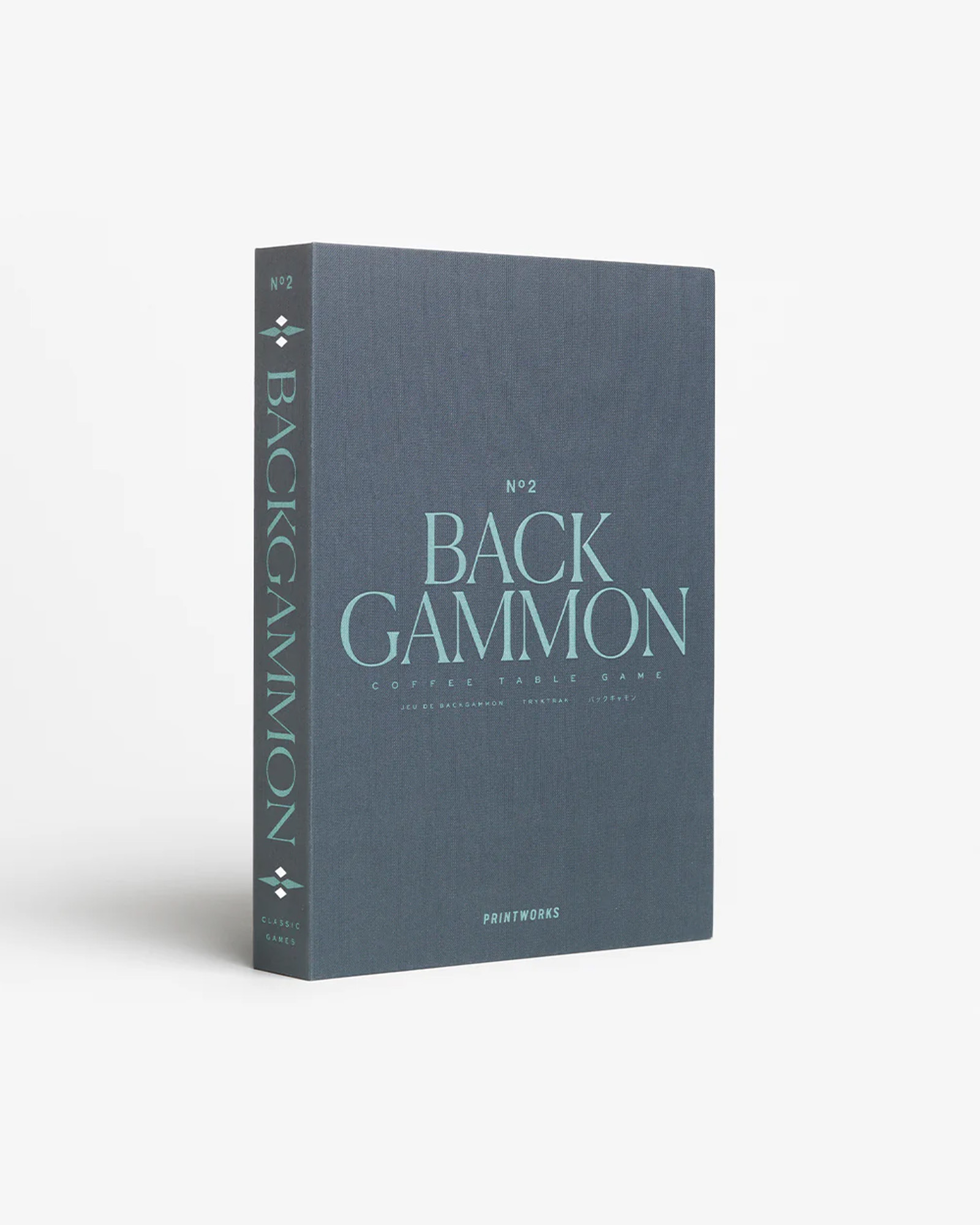 Board Game BACKGAMMON Green