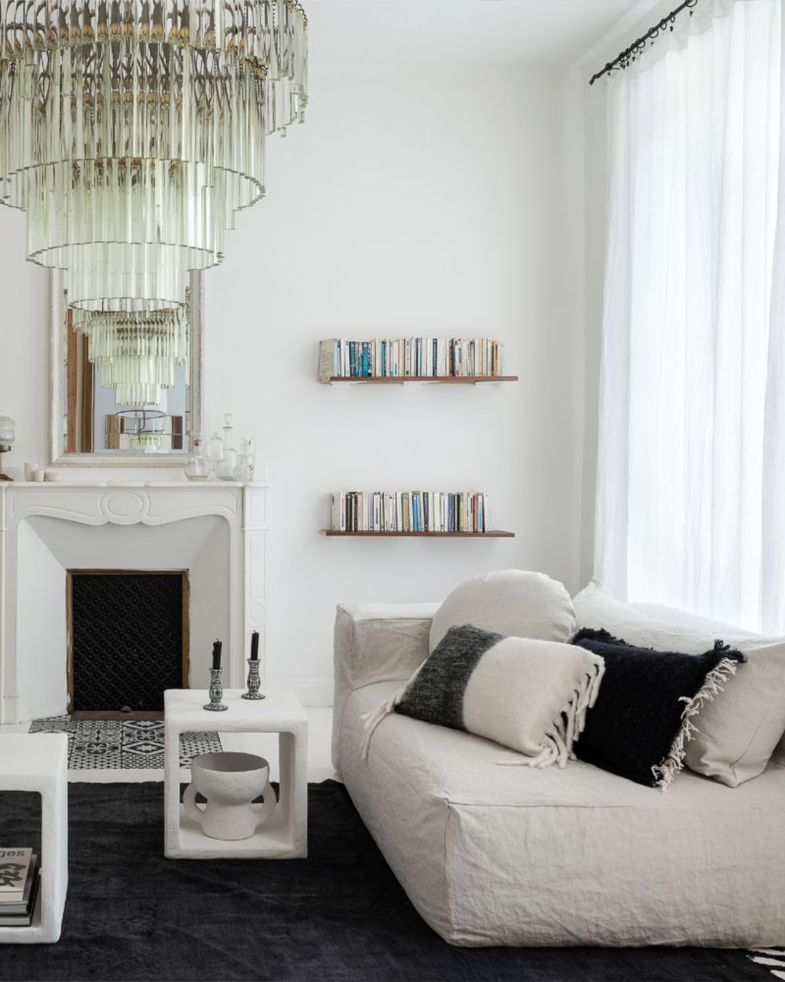 Kussen VAN Noir & blanc