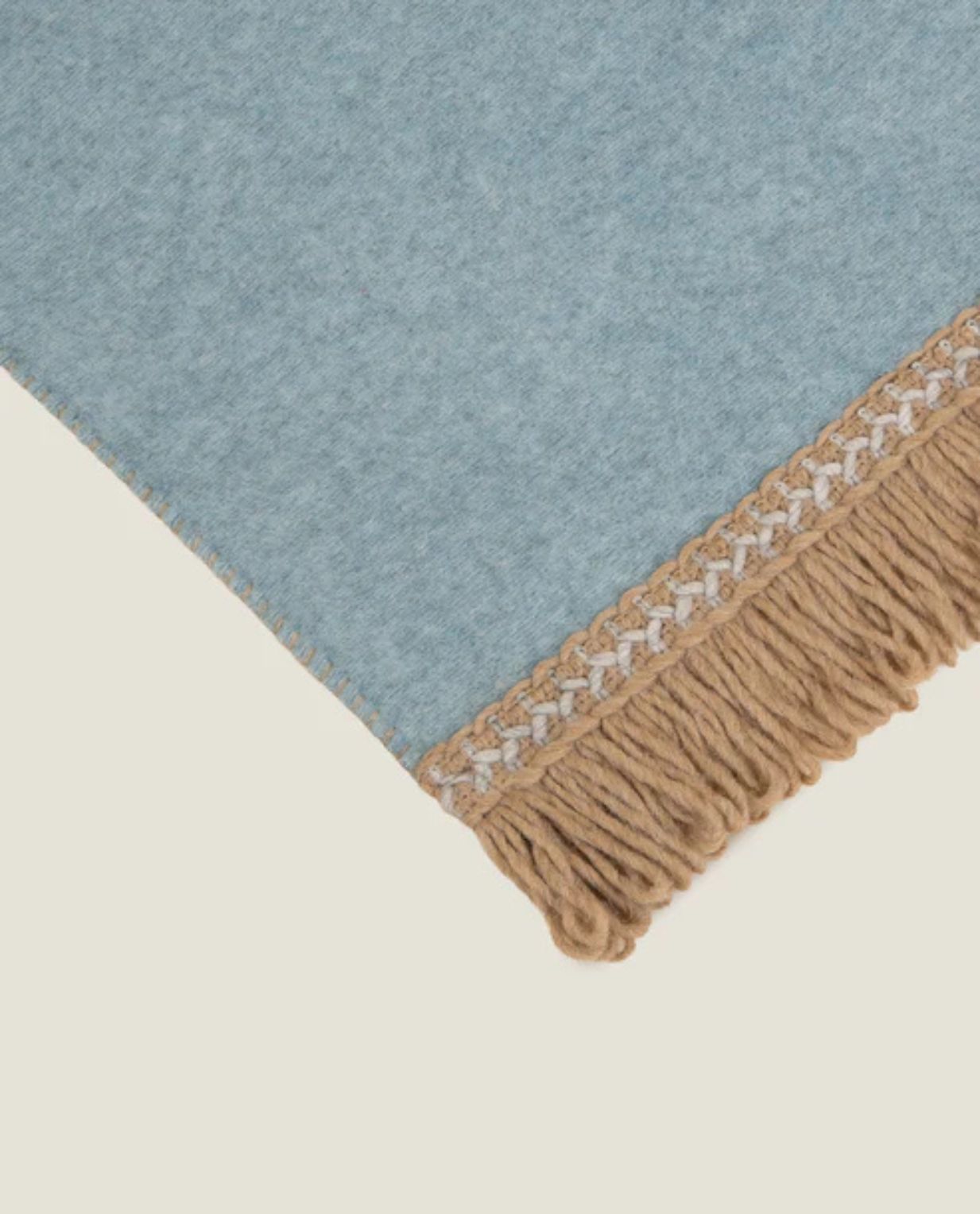 Plaid FRINGES Peacock