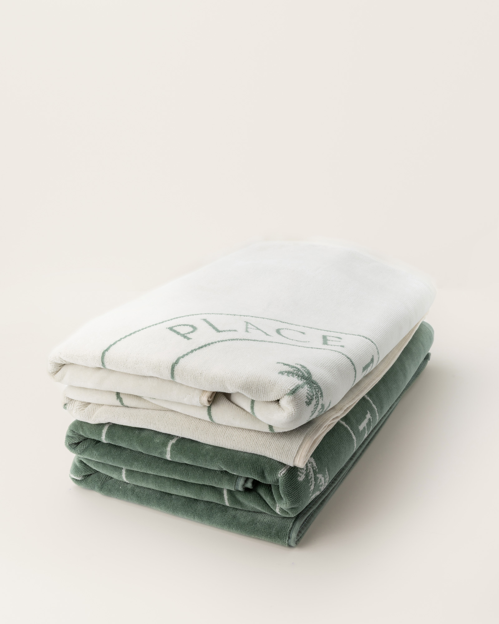 Beach towel COASTAL CLUB Eucalyptus