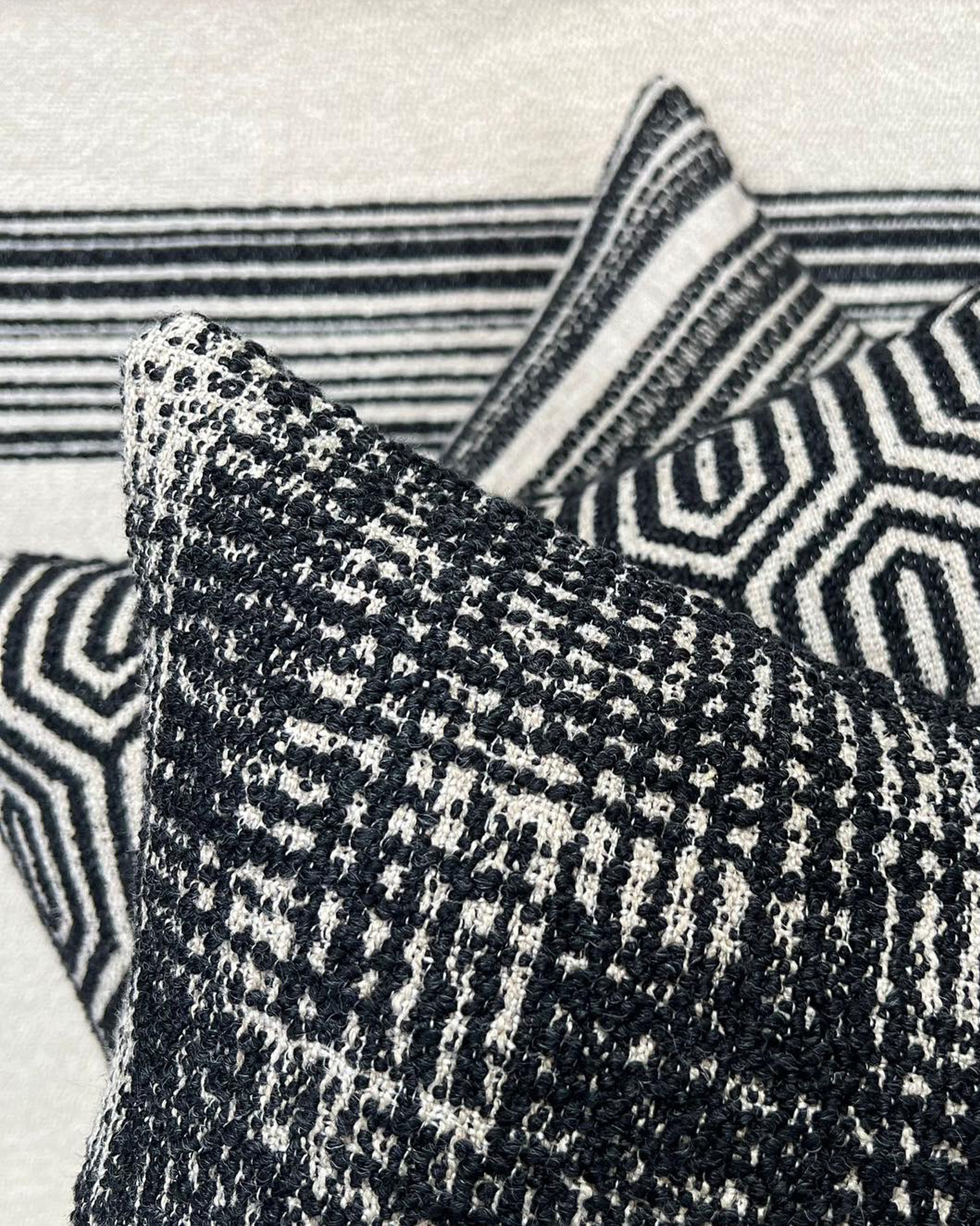 Kussen ANTONIO Black