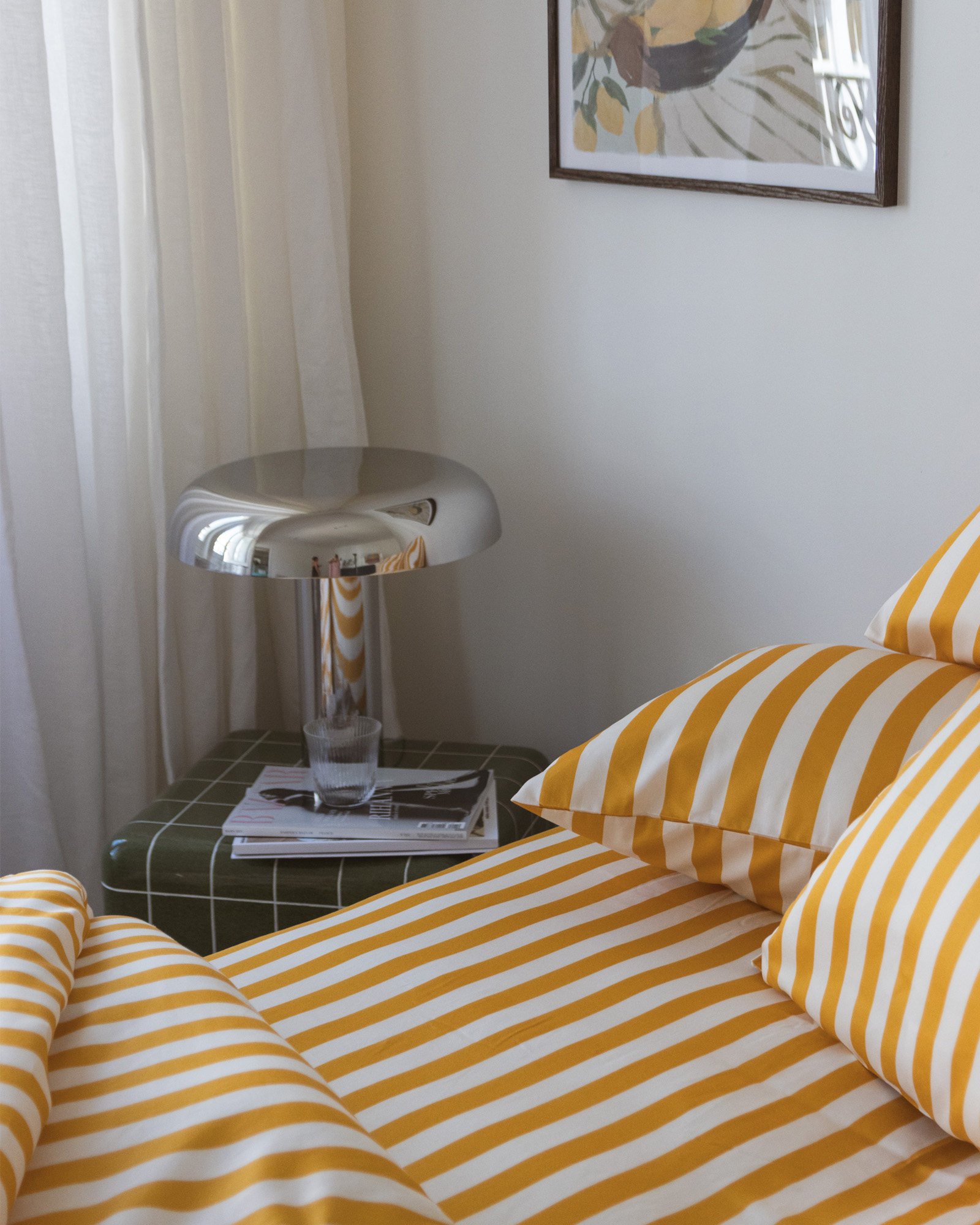 Hoeslaken GIULIETTA Gold/Ivory