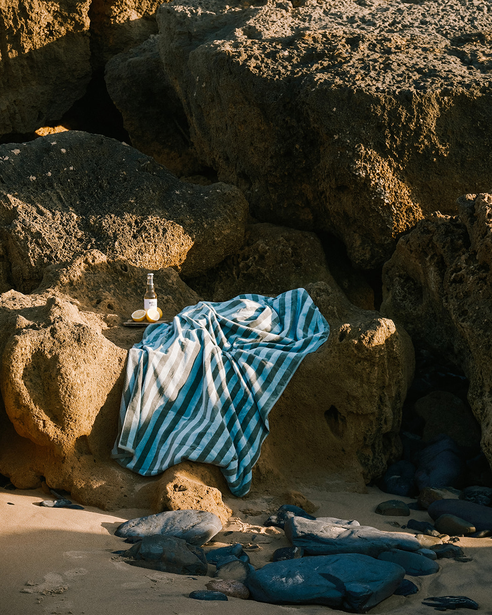 Strandlaken CABANE Eucalyptus/Atlantic