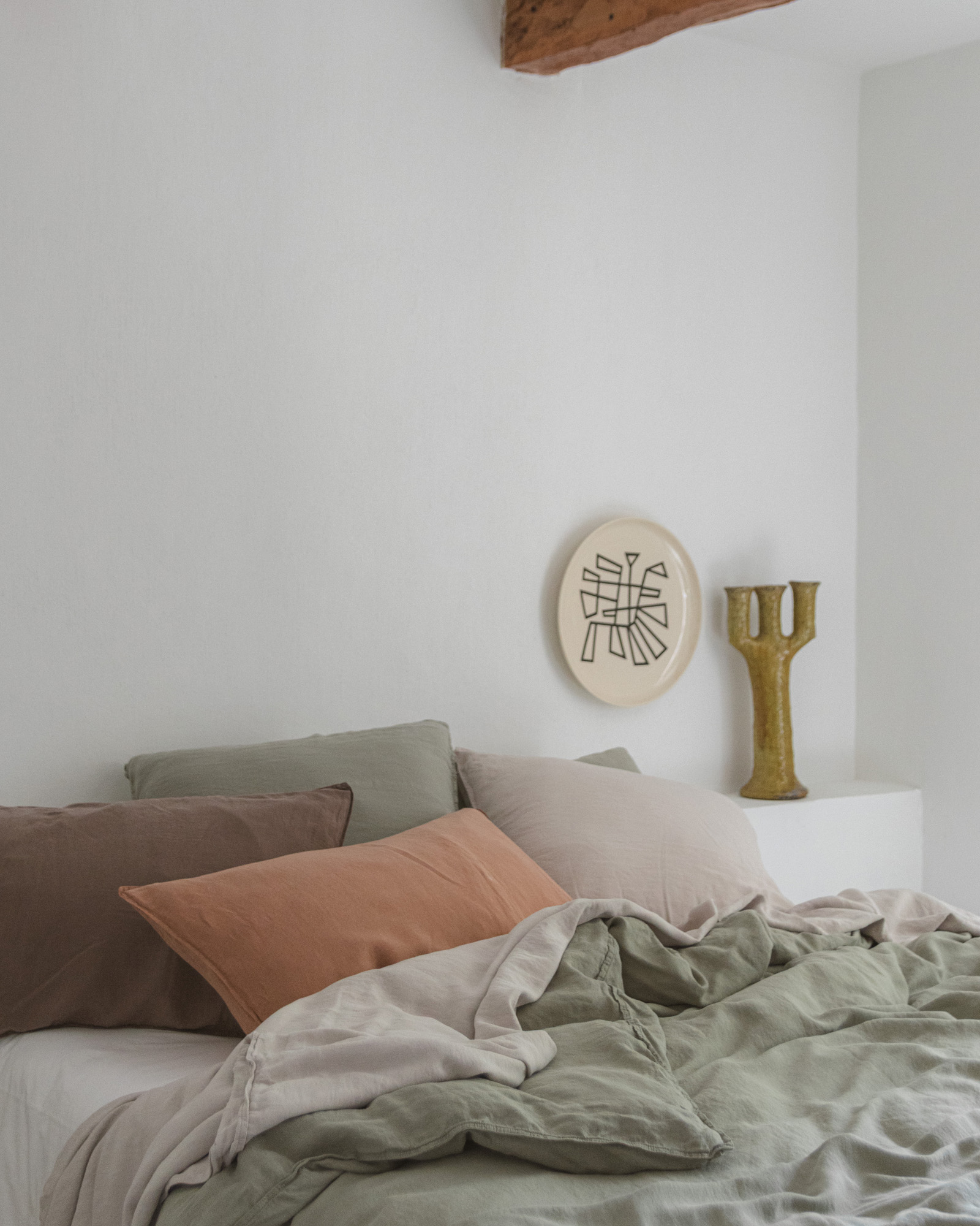 Dekbedset LINEN STORIES Wood