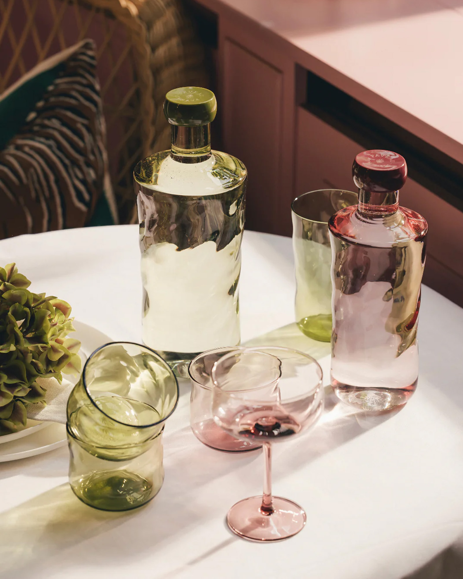 Fles PAVEAU SWIRL Moss