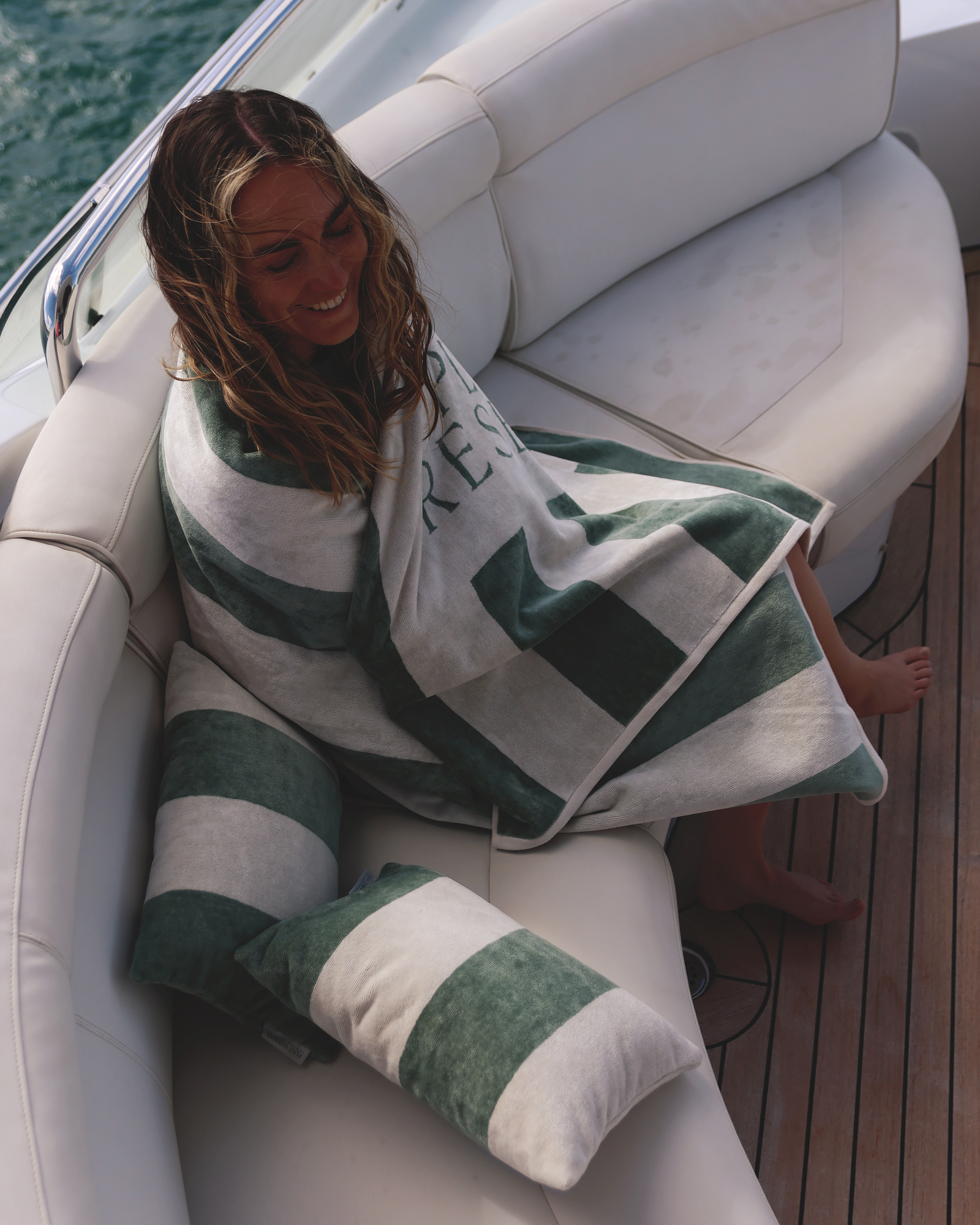 Cushion PLACE RESERVEE Eucalyptus 