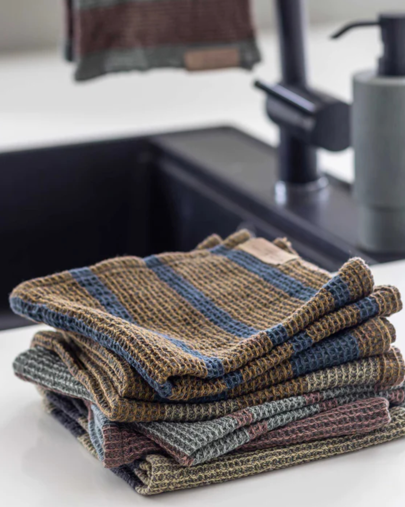 Dish cloth ELVIRA Slate Blue