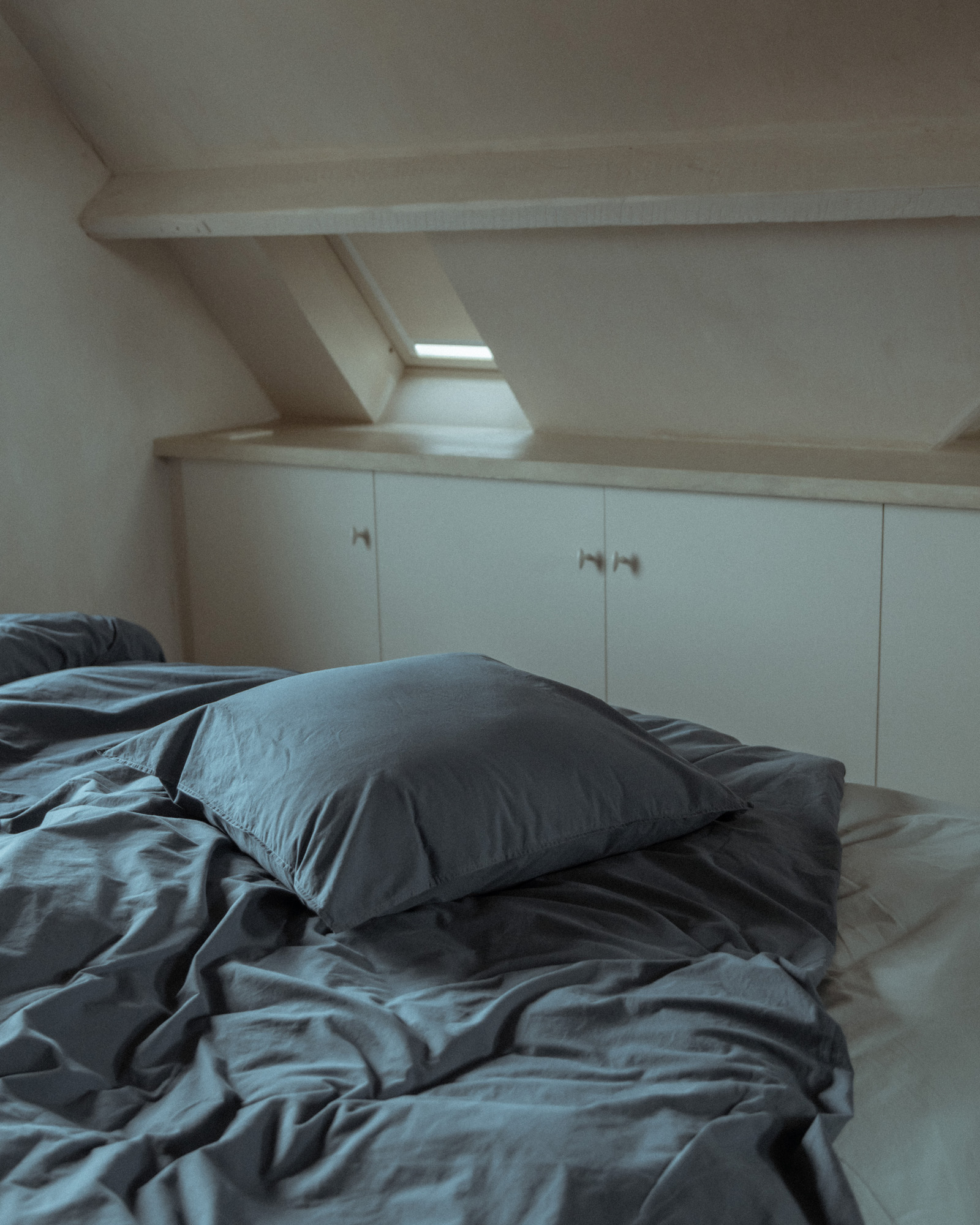 Pillowcase VINTAGE COTTON Yale Blue